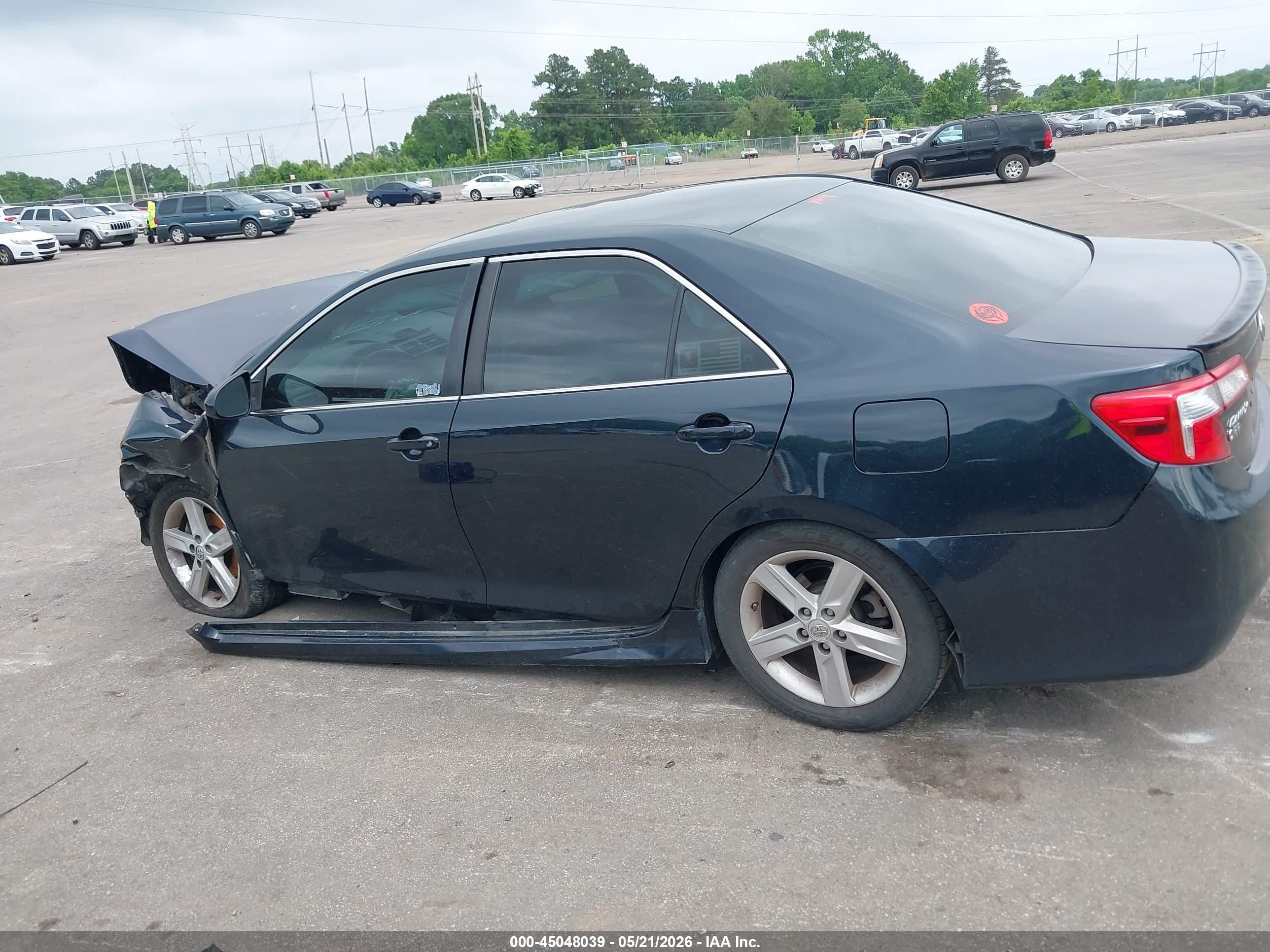 2014 Toyota Camry Se Black vin: 4T1BF1FK9EU806145