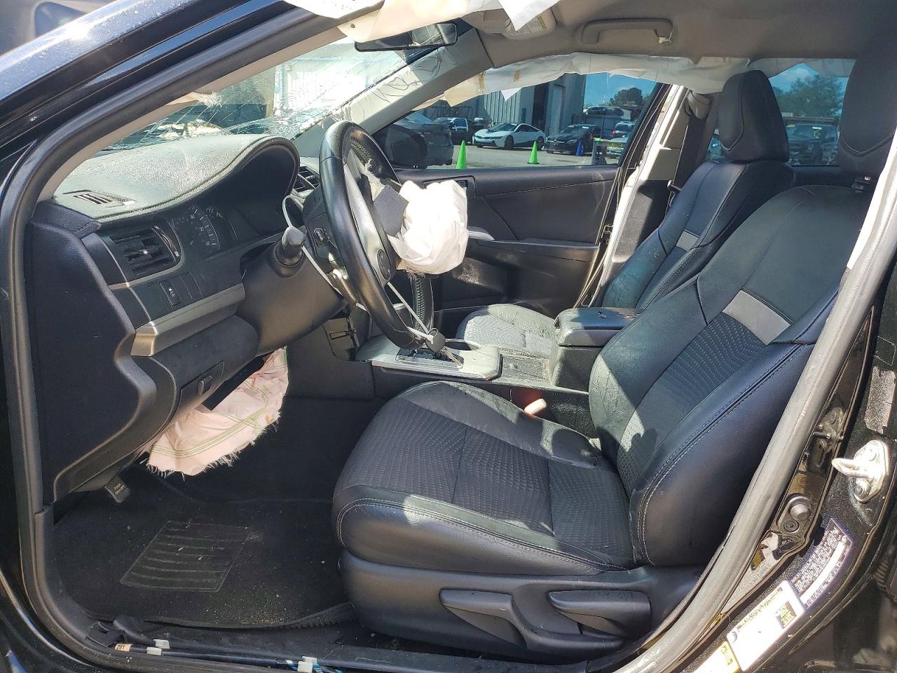 2014 Toyota Camry Se Черный vin: 4T1BF1FK9EU824600