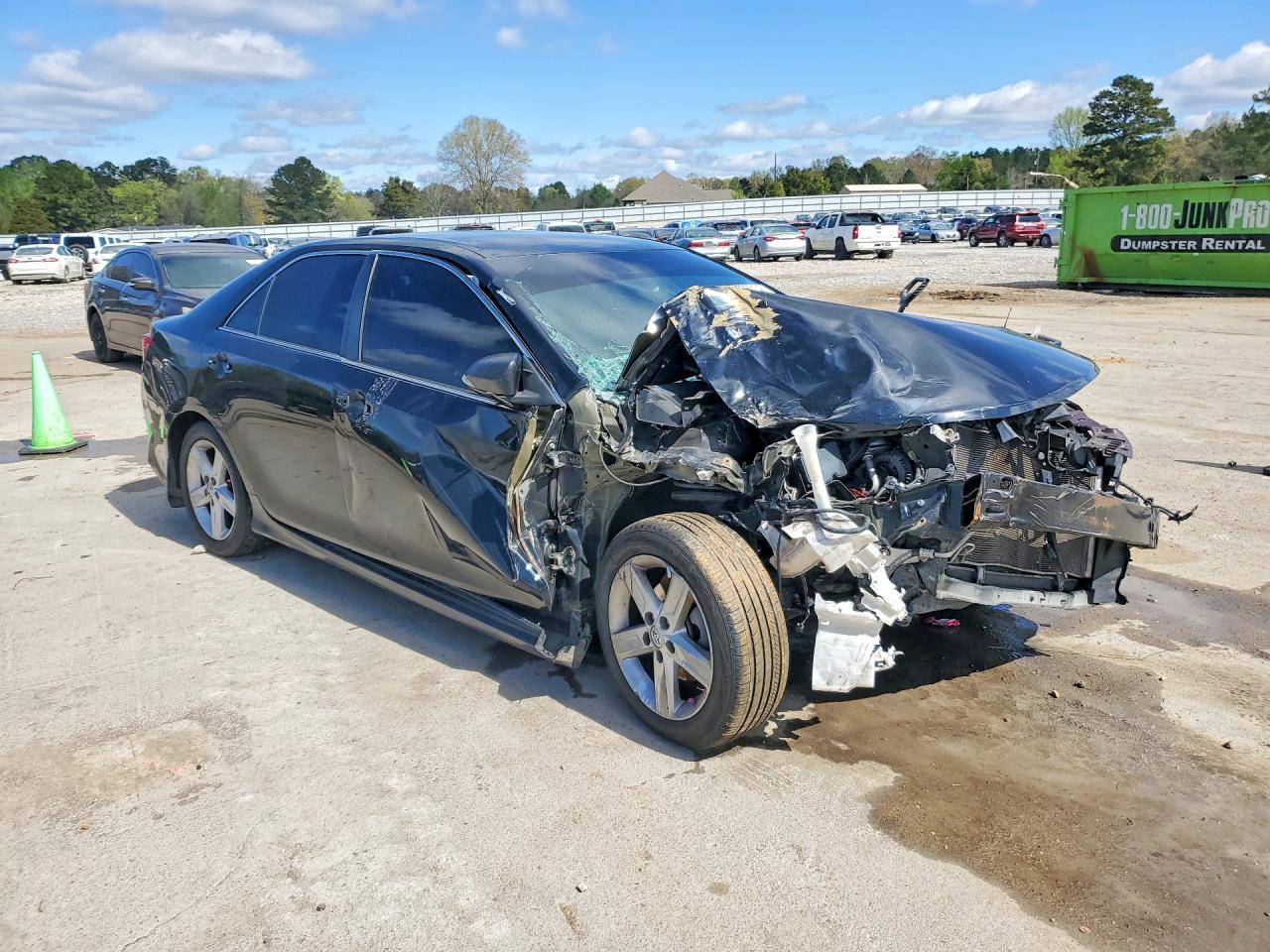 2014 Toyota Camry Se Черный vin: 4T1BF1FK9EU824600