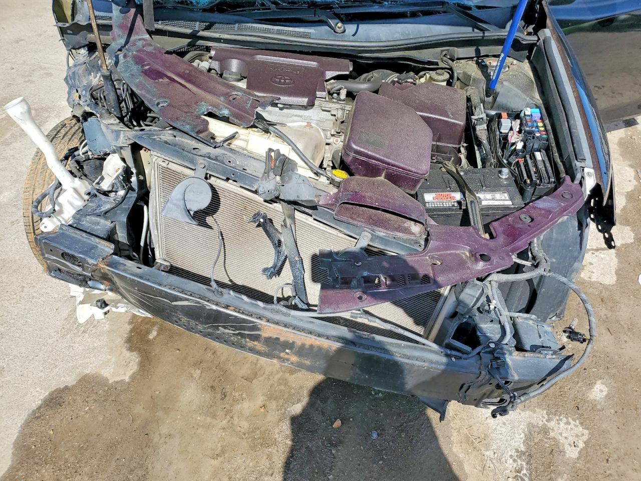 2014 Toyota Camry Se Черный vin: 4T1BF1FK9EU824600