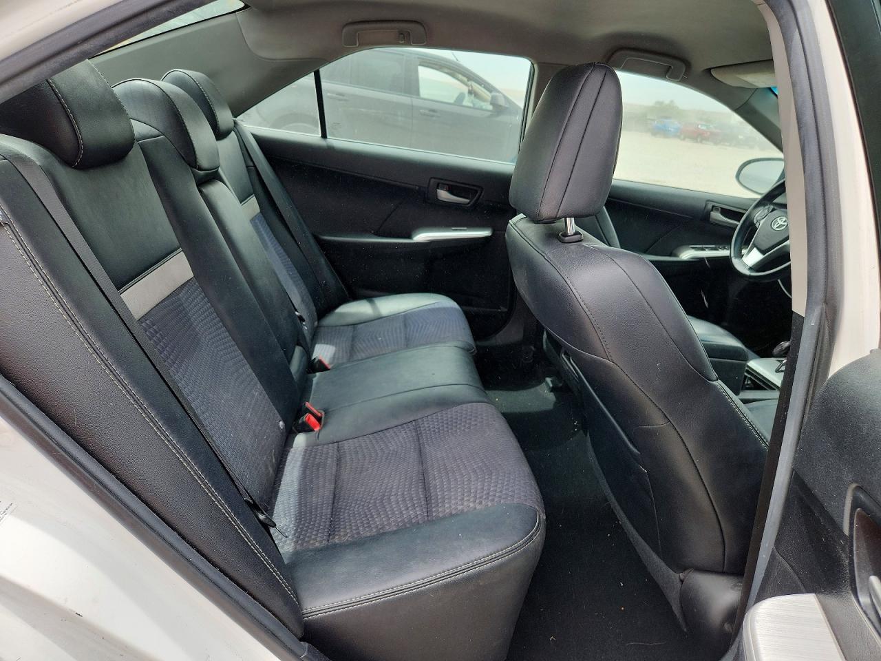 2014 Toyota Camry Se White vin: 4T1BF1FK9EU826881