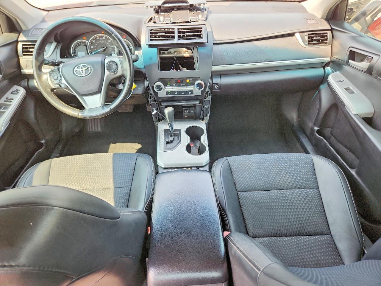 2014 Toyota Camry Se Red vin: 4T1BF1FK9EU830882