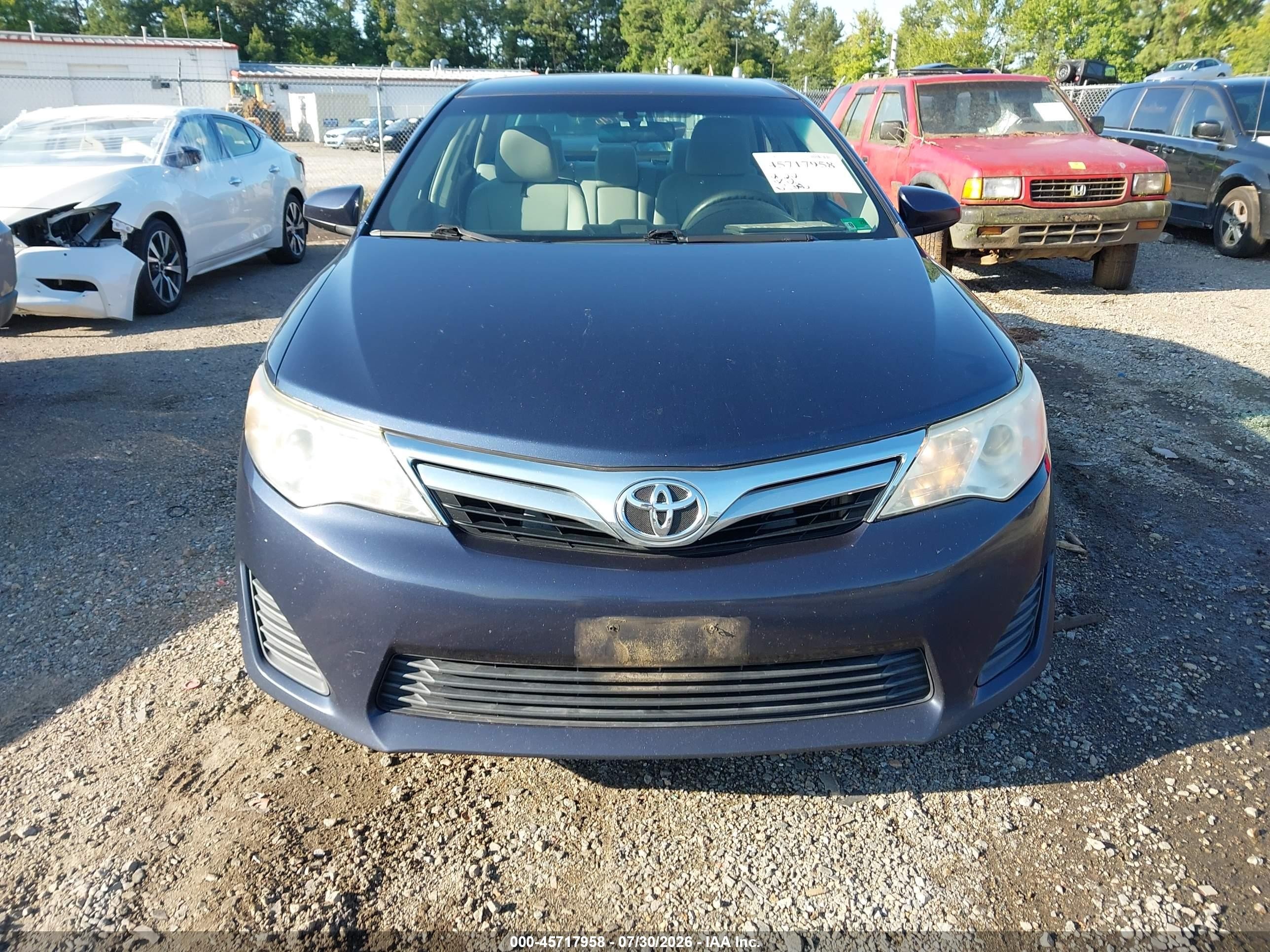 2014 Toyota Camry Le Blue vin: 4T1BF1FK9EU844023