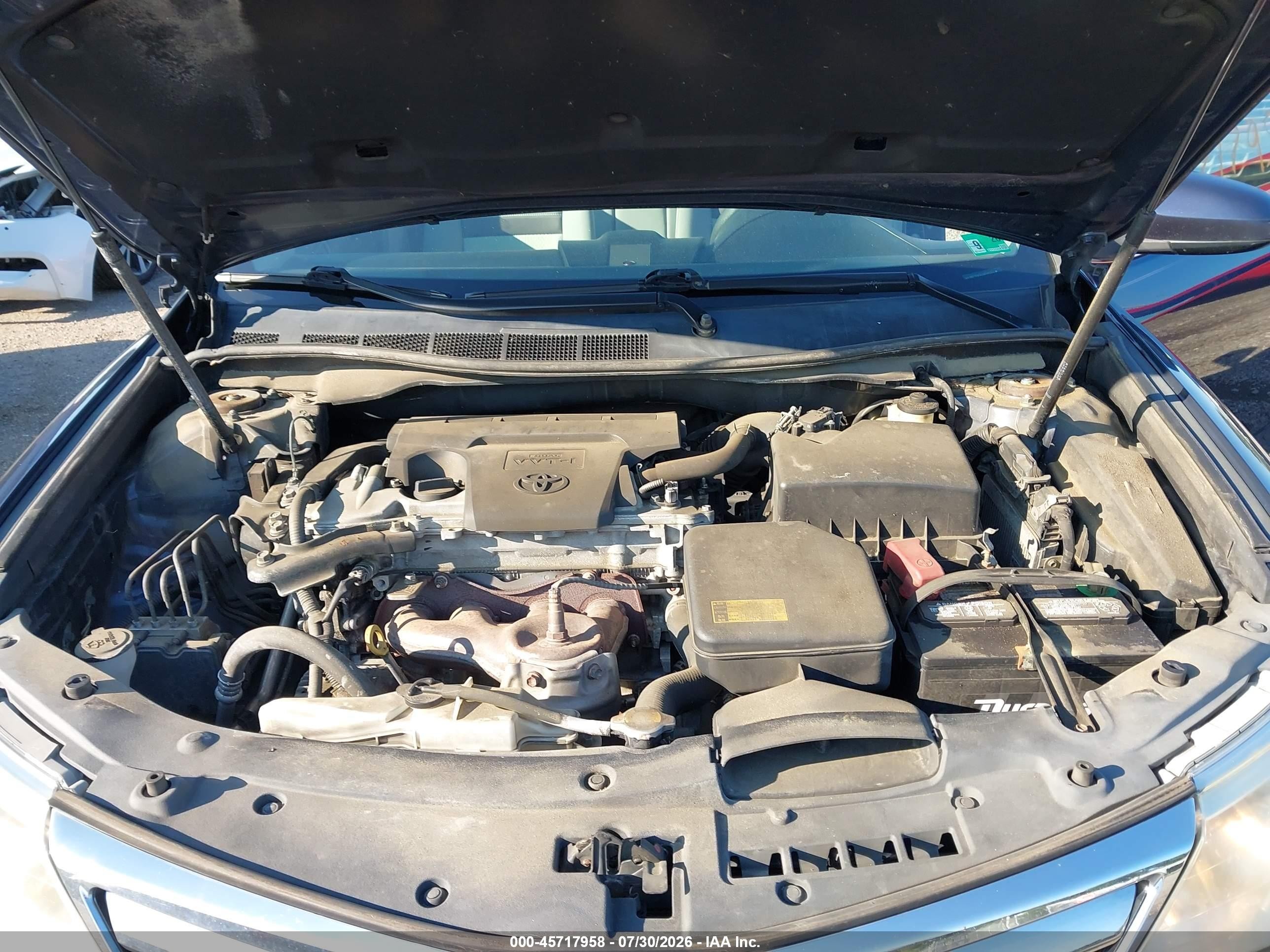 2014 Toyota Camry Le Blue vin: 4T1BF1FK9EU844023