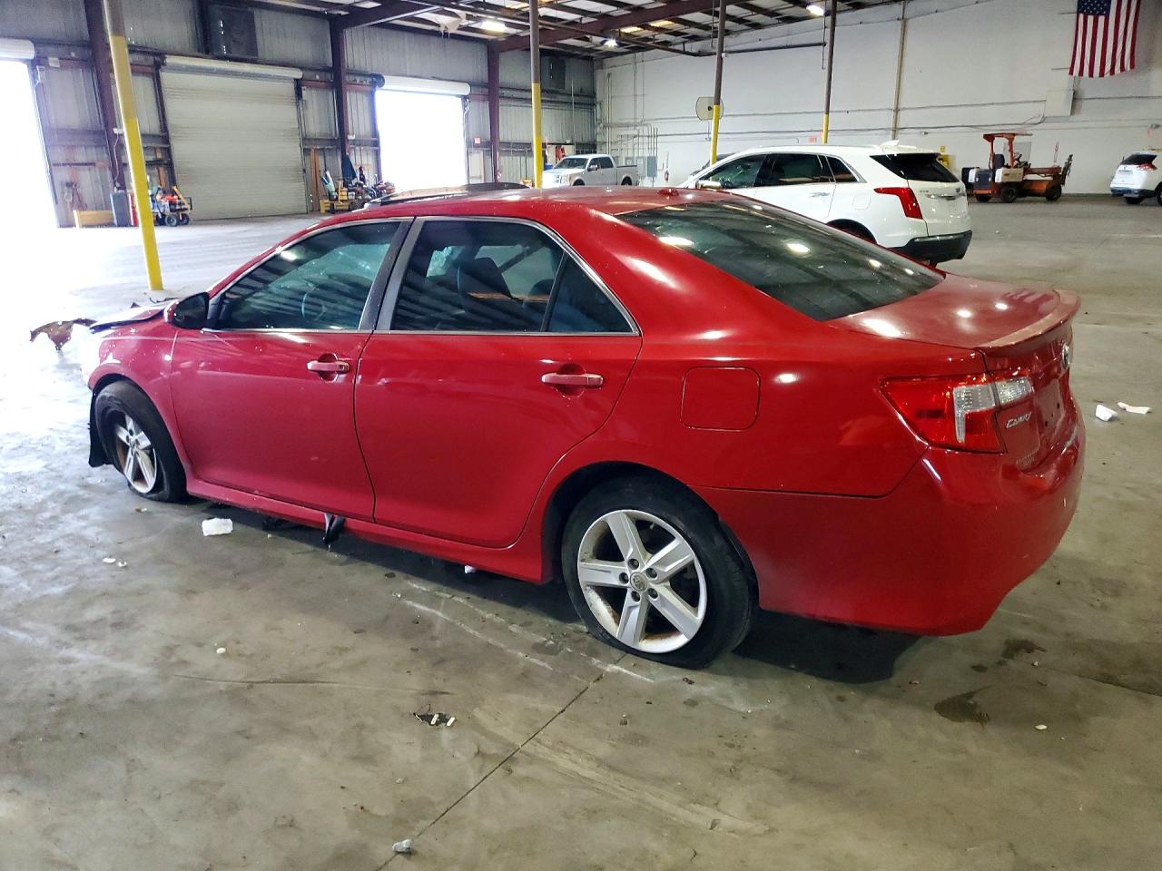 2014 Toyota Camry Se Red vin: 4T1BF1FK9EU844801
