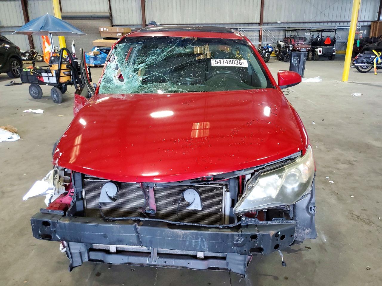 2014 Toyota Camry Se Red vin: 4T1BF1FK9EU844801