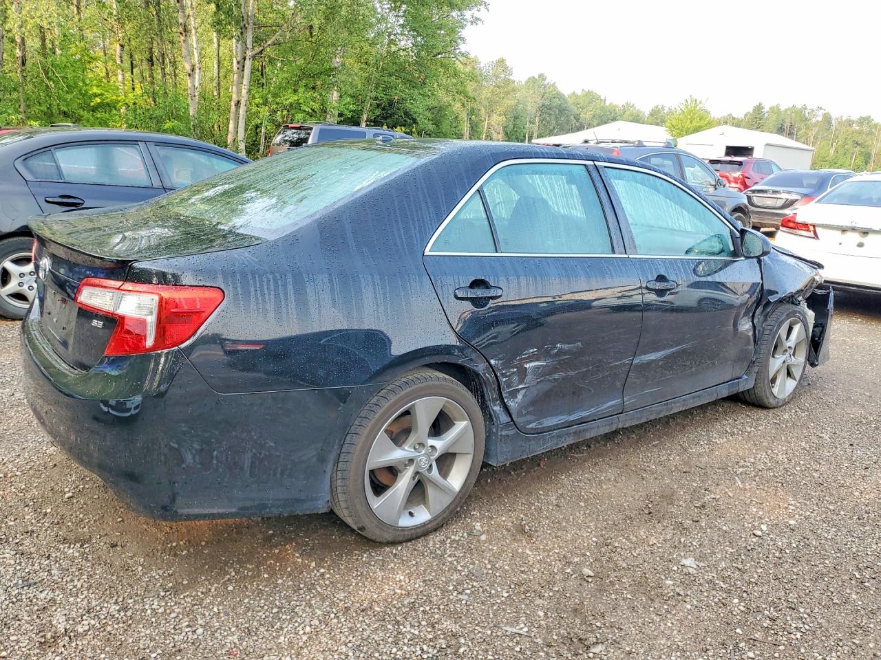 2014 Toyota Camry L Black vin: 4T1BF1FK9EU851635