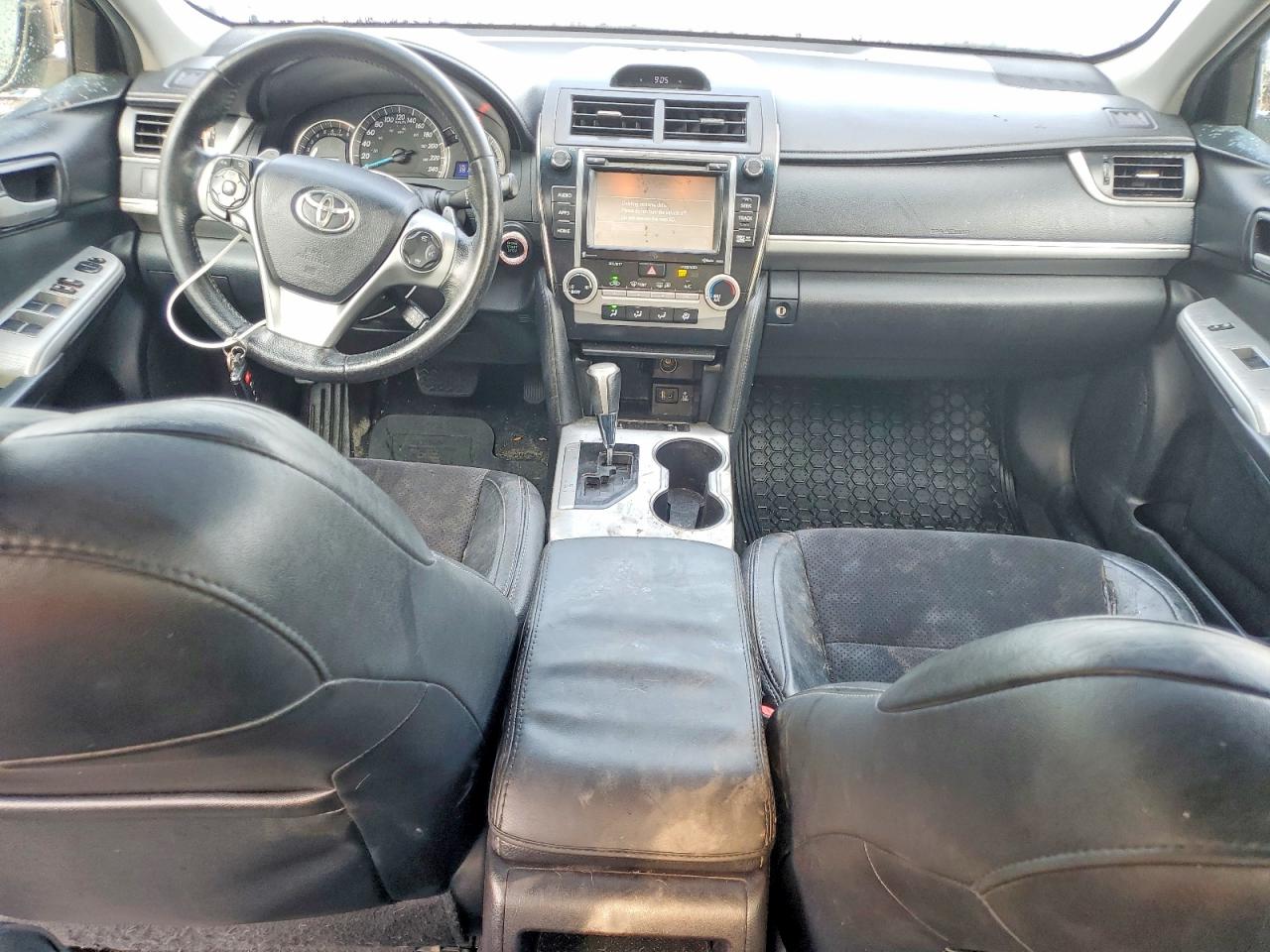 2014 Toyota Camry L Black vin: 4T1BF1FK9EU851635