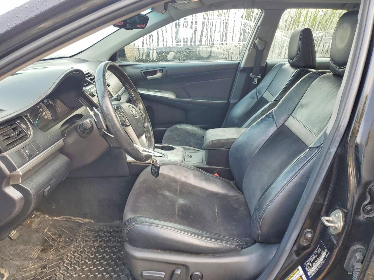 2014 Toyota Camry L Black vin: 4T1BF1FK9EU851635