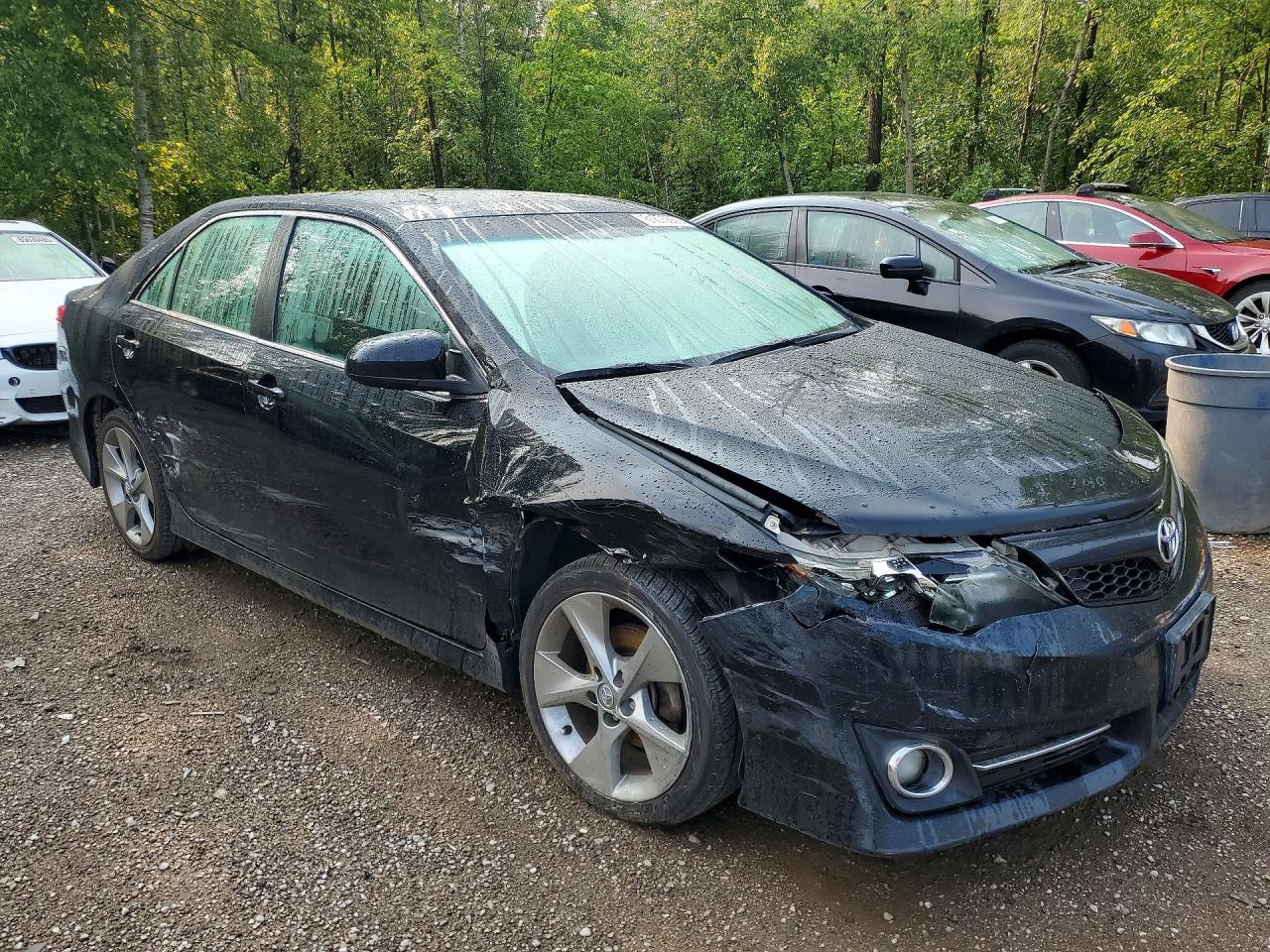 2014 Toyota Camry L Black vin: 4T1BF1FK9EU851635
