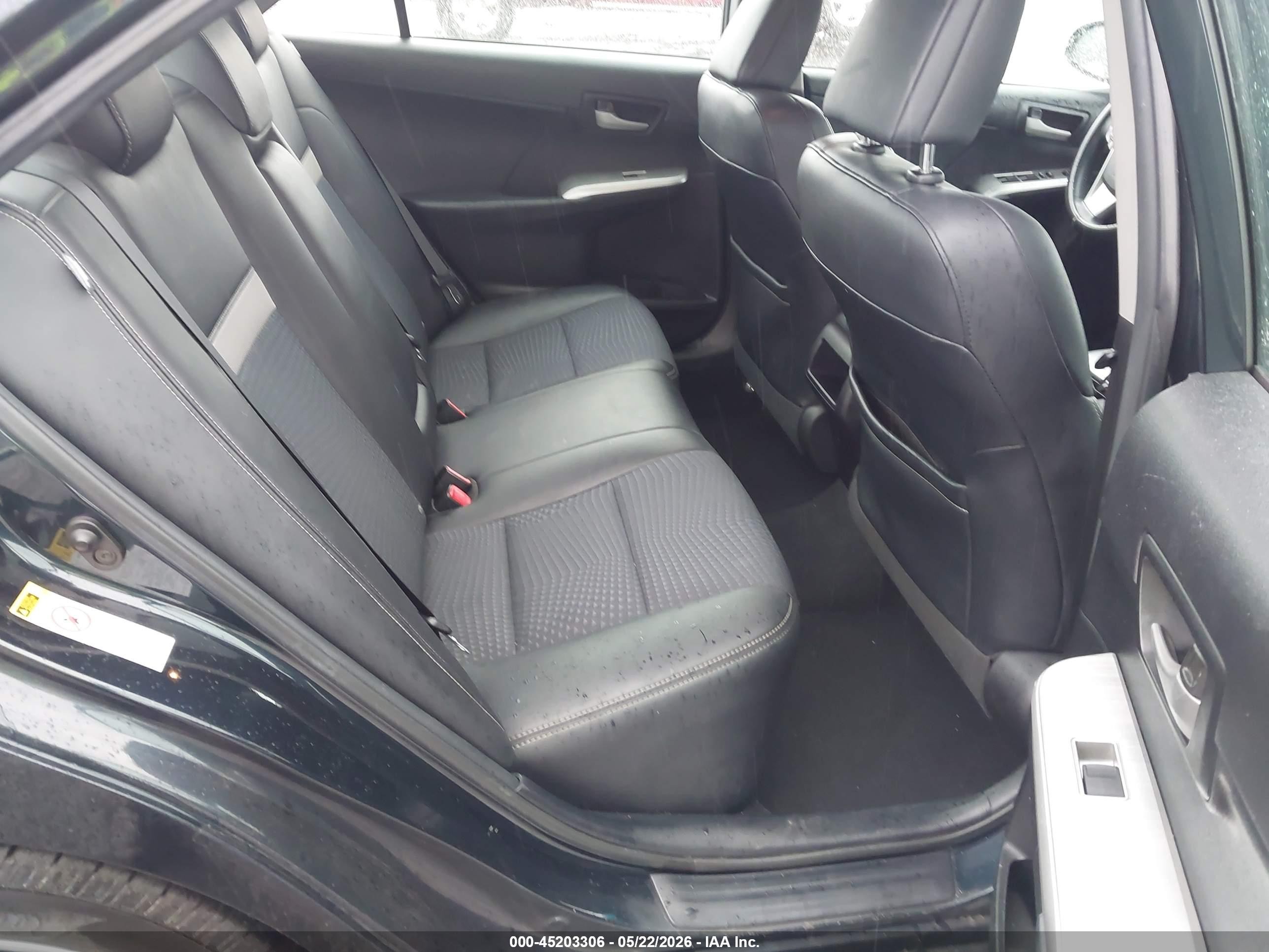 2014 Toyota Camry Se Blue vin: 4T1BF1FK9EU852302