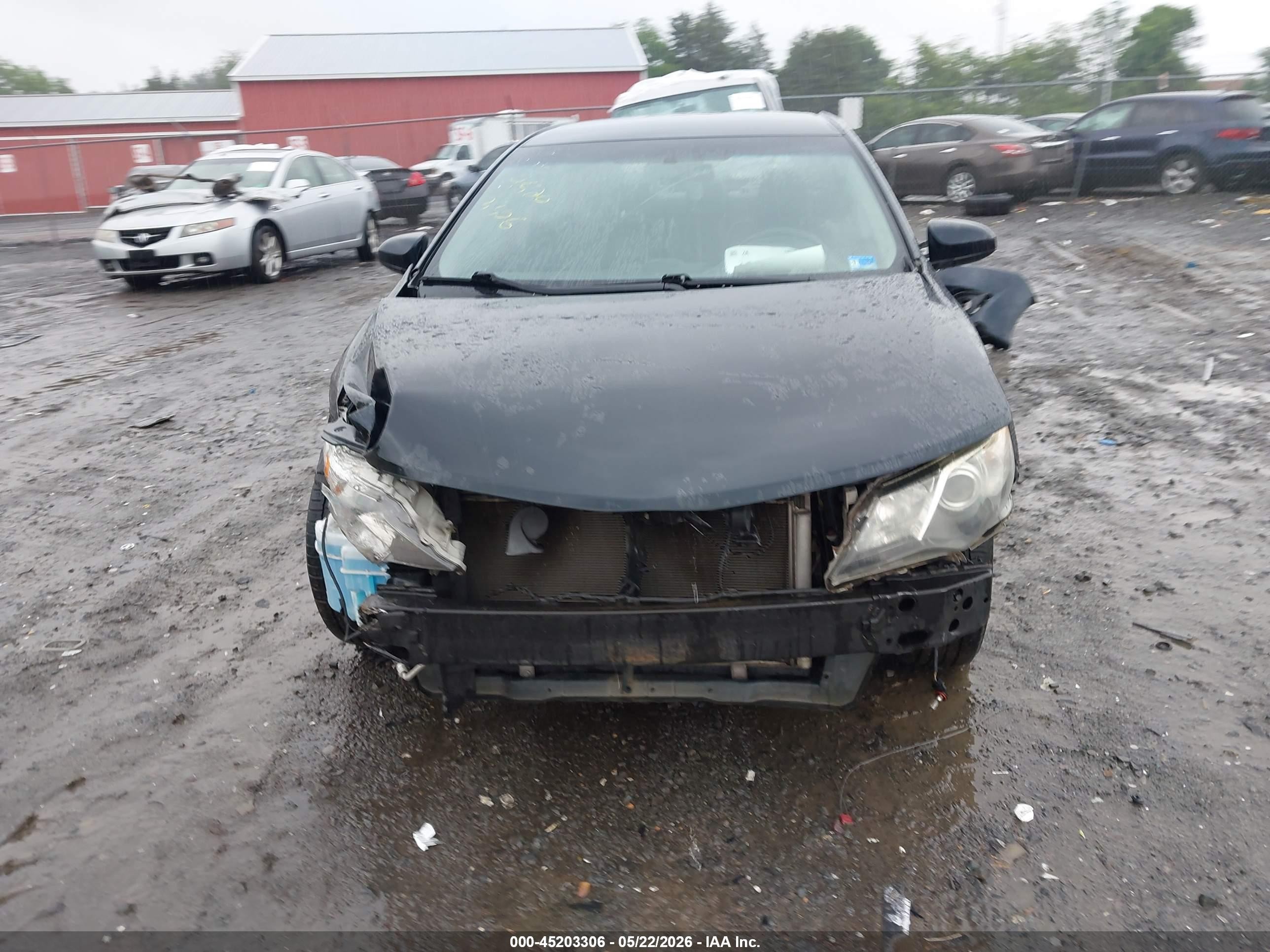 2014 Toyota Camry Se Blue vin: 4T1BF1FK9EU852302