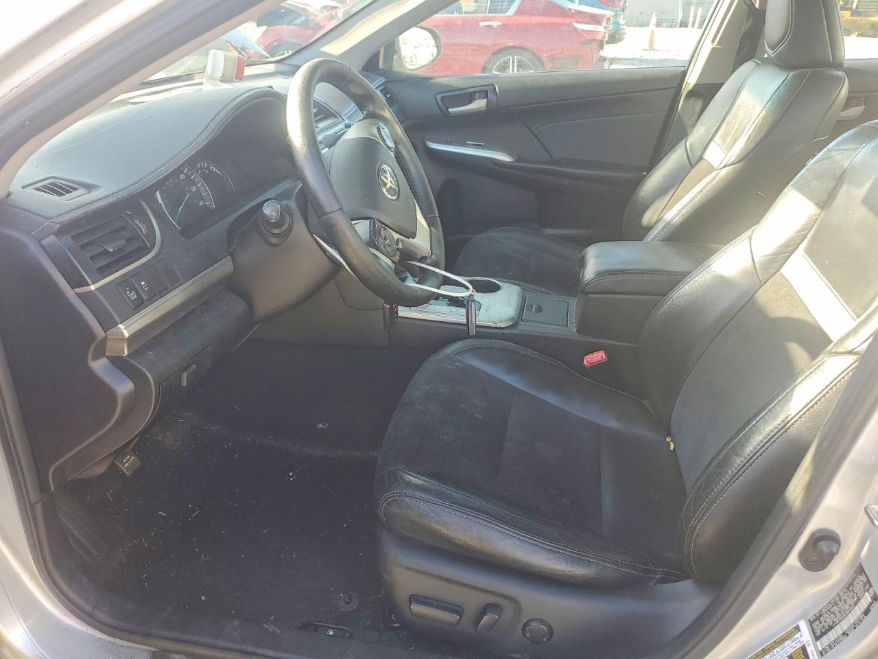 2014 Toyota Camry Se Silver vin: 4T1BF1FK9EU854857