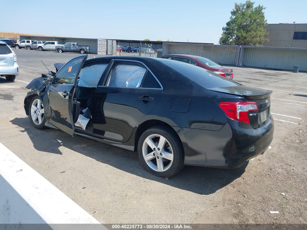 2014 Toyota Camry Se Black vin: 4T1BF1FK9EU856060