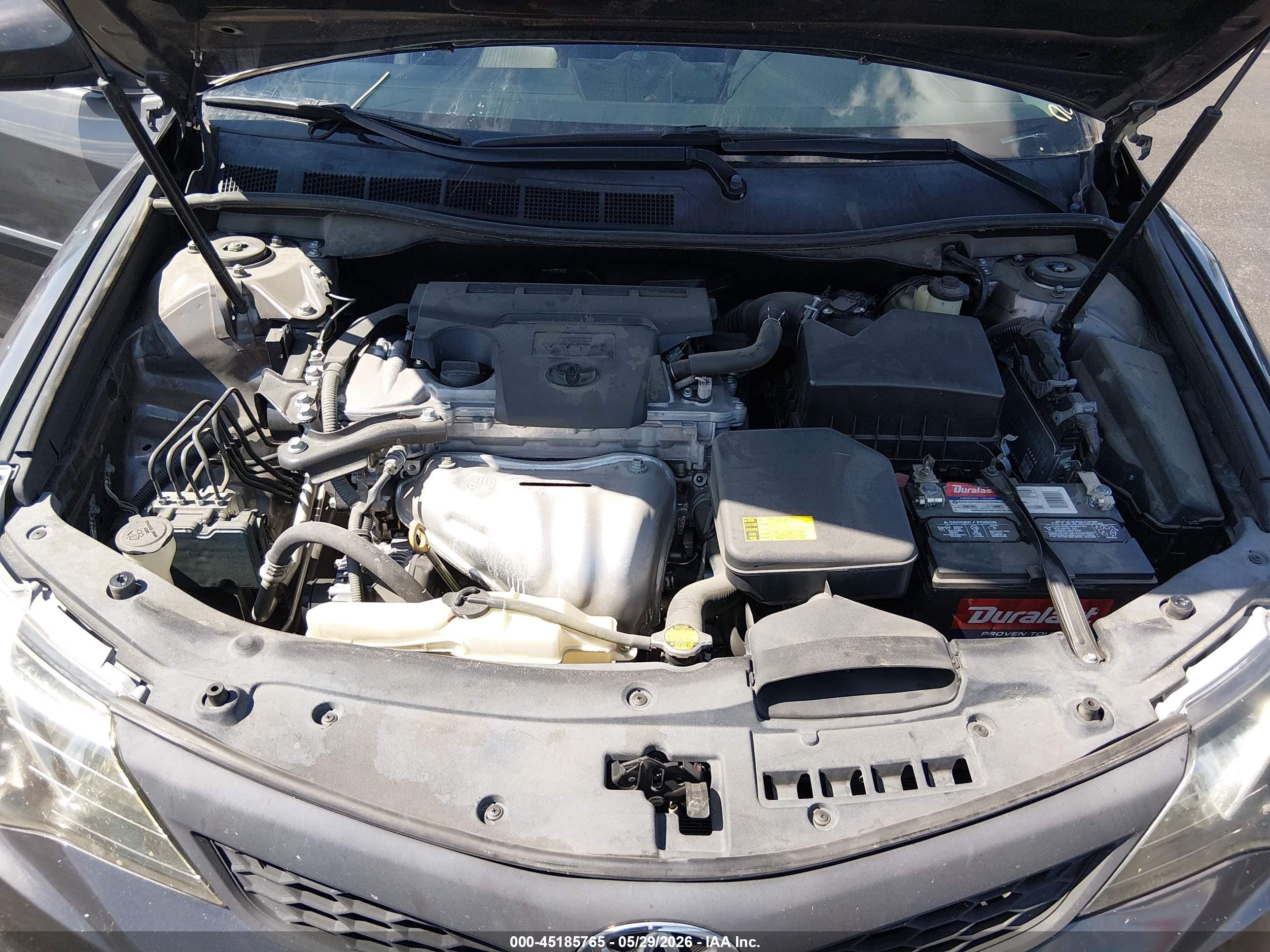 2014 Toyota Camry Se Gray vin: 4T1BF1FK9EU856494