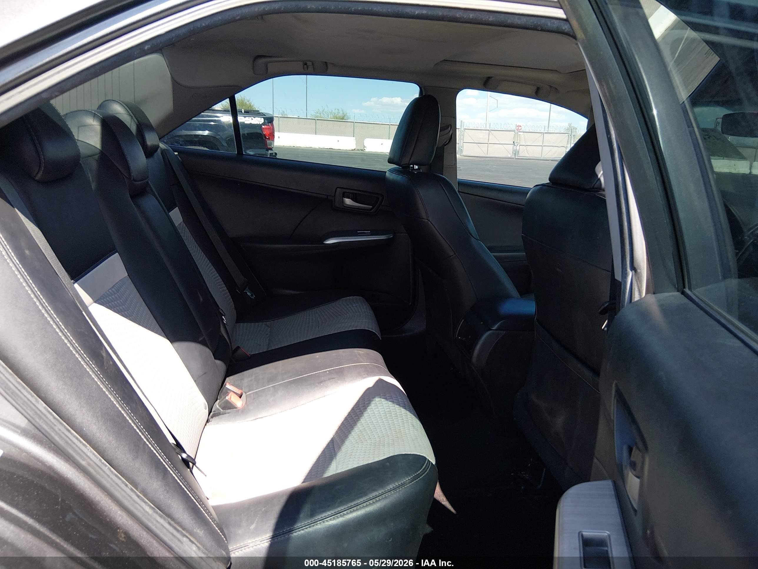 2014 Toyota Camry Se Gray vin: 4T1BF1FK9EU856494