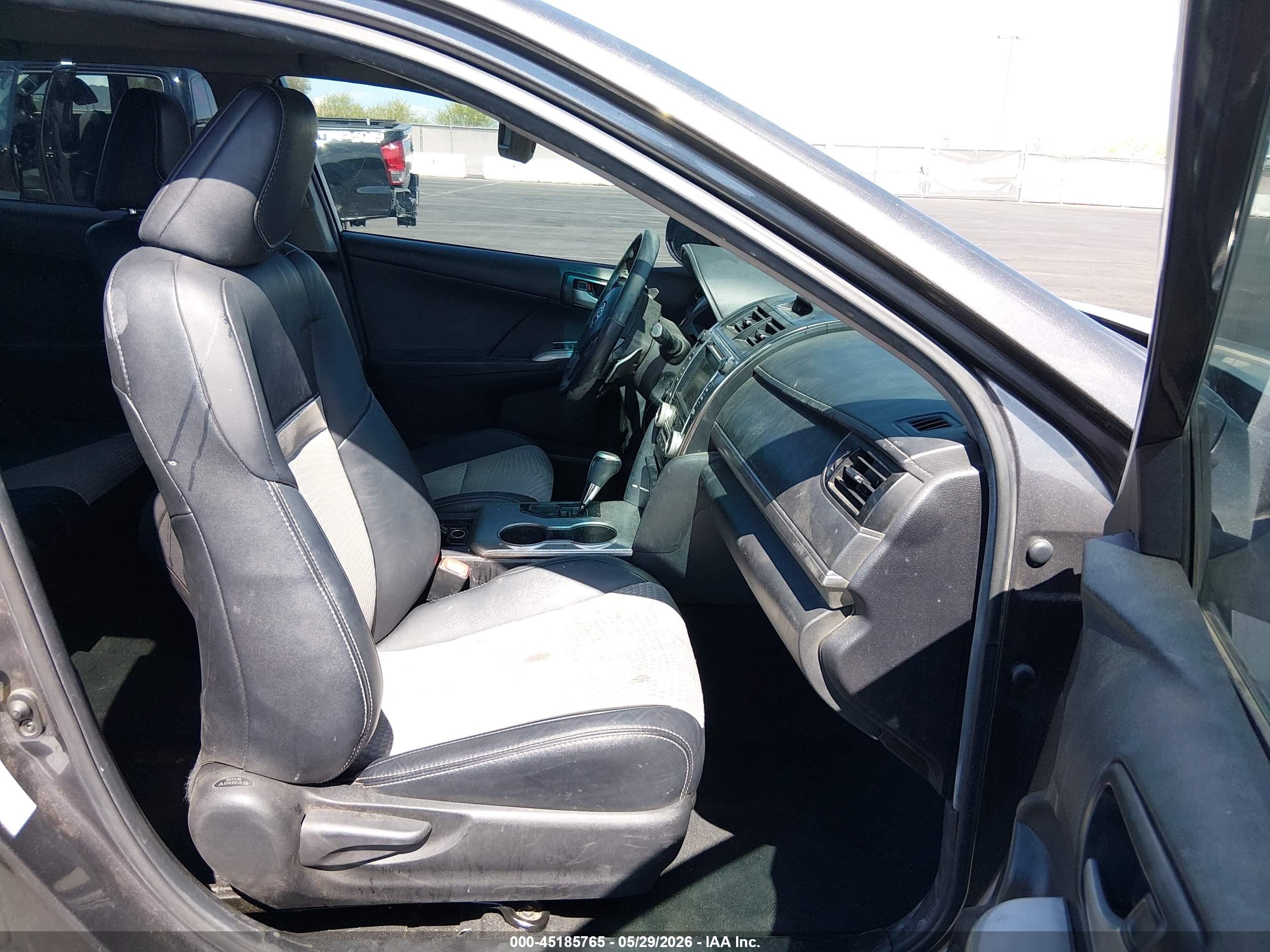 2014 Toyota Camry Se Gray vin: 4T1BF1FK9EU856494
