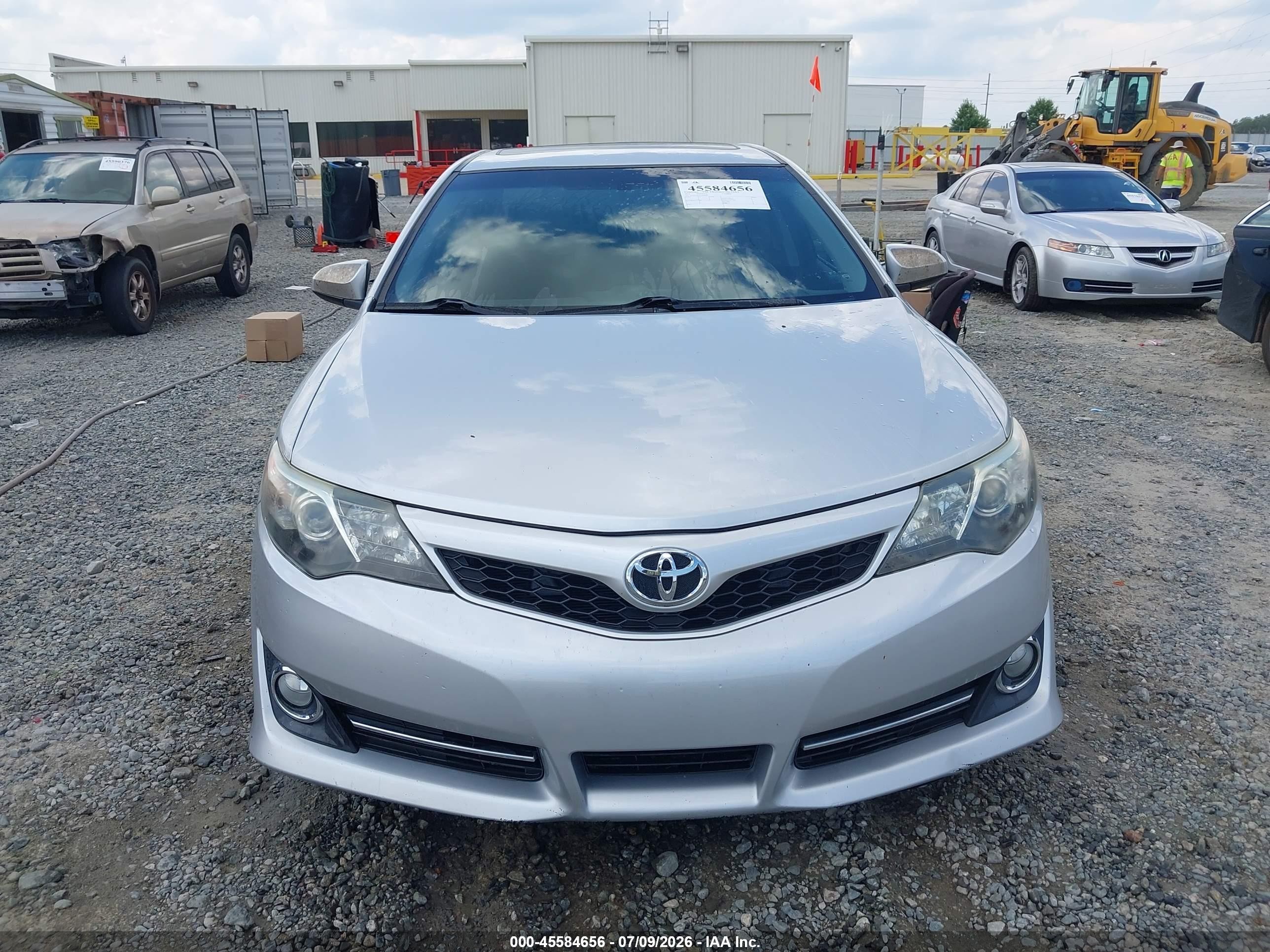 2014 Toyota Camry Se Silver vin: 4T1BF1FK9EU859606