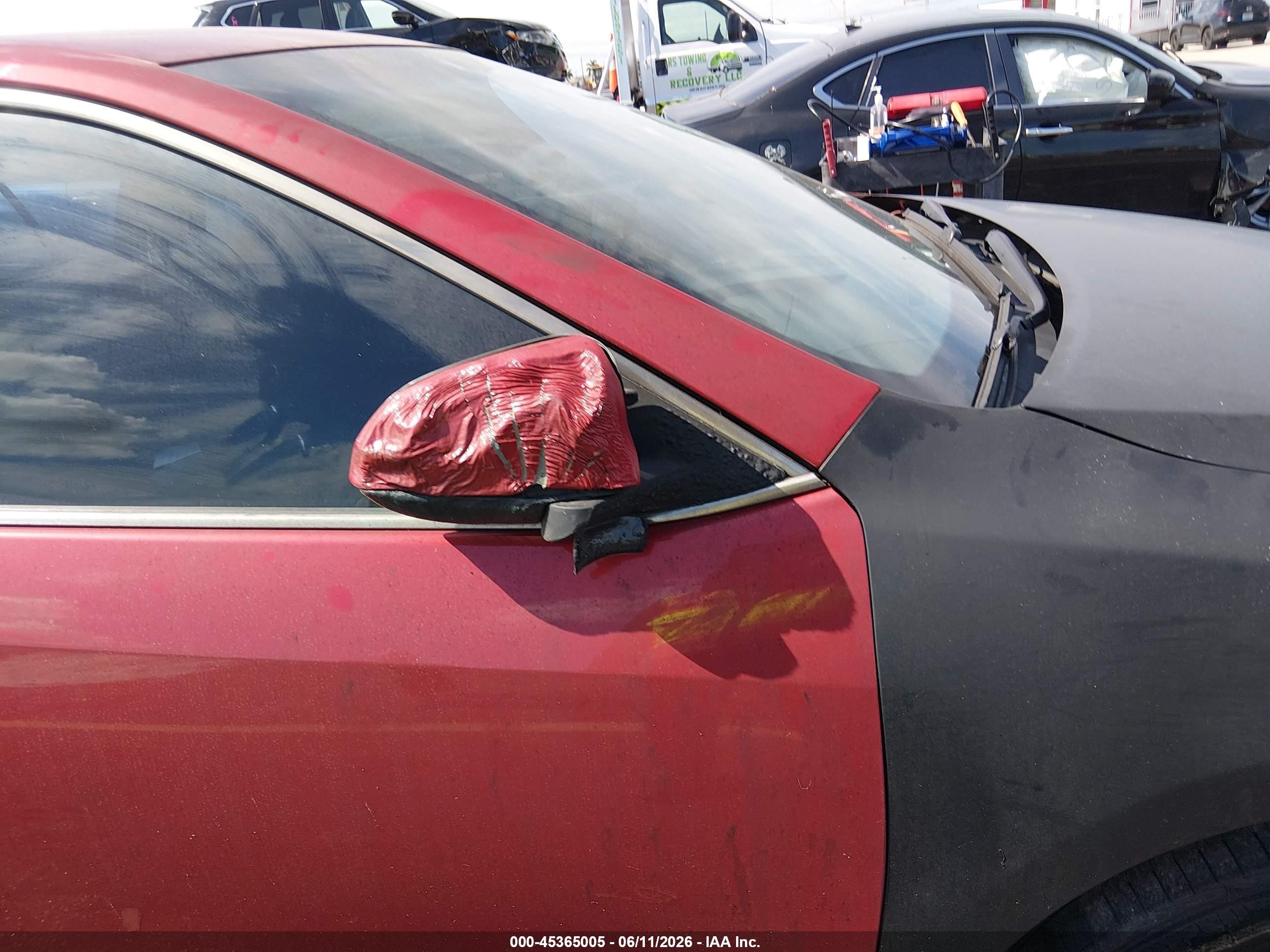 2014 Toyota Camry Se Red vin: 4T1BF1FK9EU866491