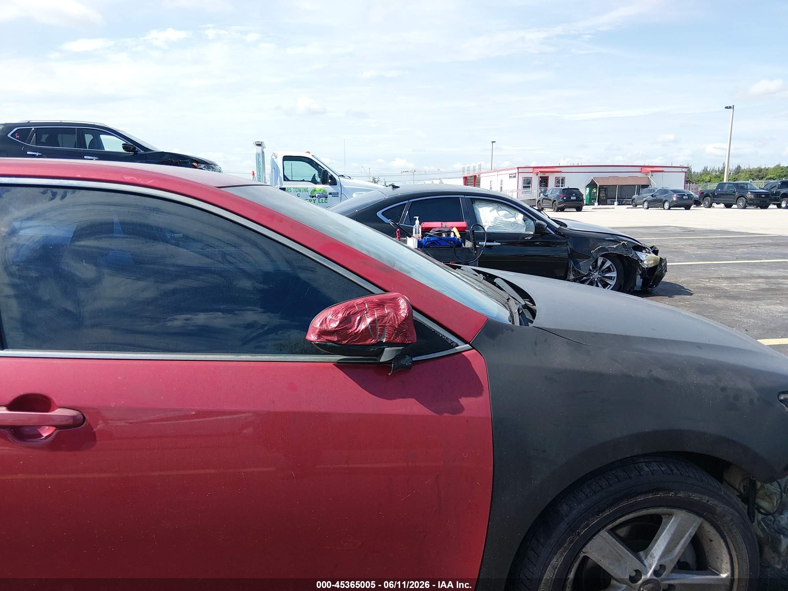 2014 Toyota Camry Se Red vin: 4T1BF1FK9EU866491