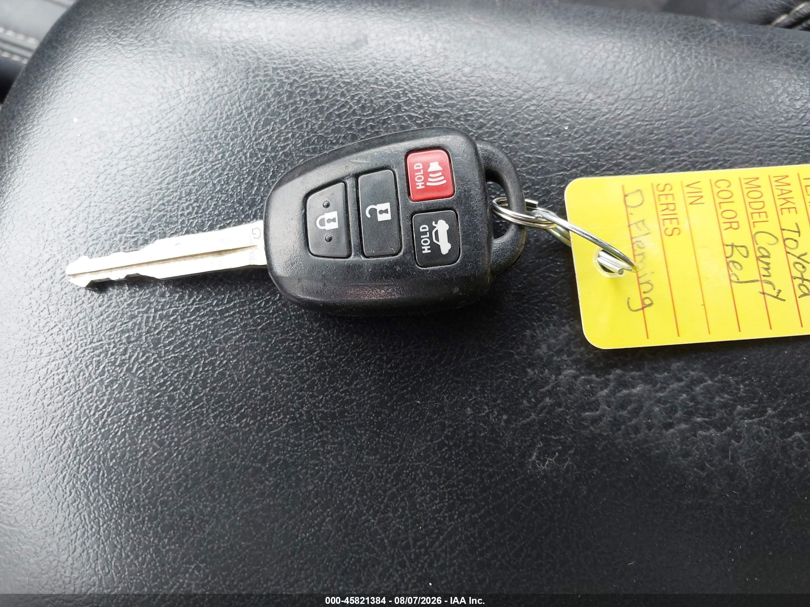 2014 Toyota Camry Se Red vin: 4T1BF1FK9EU869861