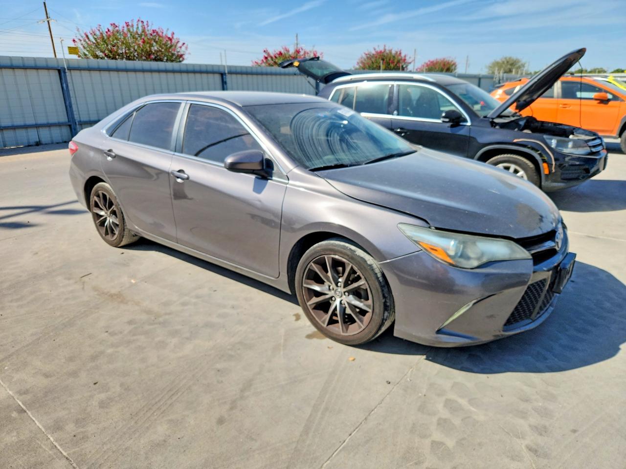 2015 Toyota Camry Xse Серый vin: 4T1BF1FK9FU001327