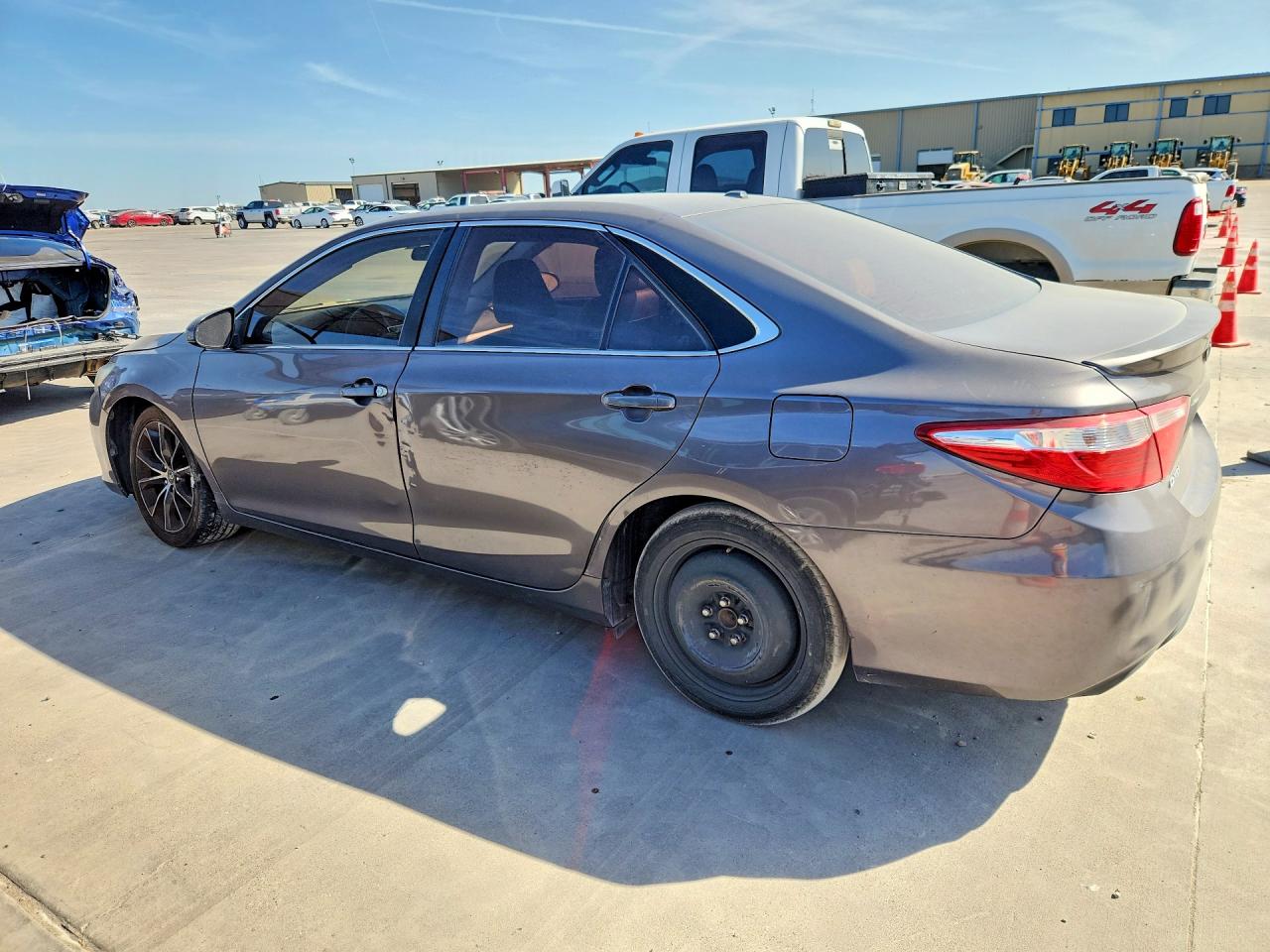 2015 Toyota Camry Xse Серый vin: 4T1BF1FK9FU001327