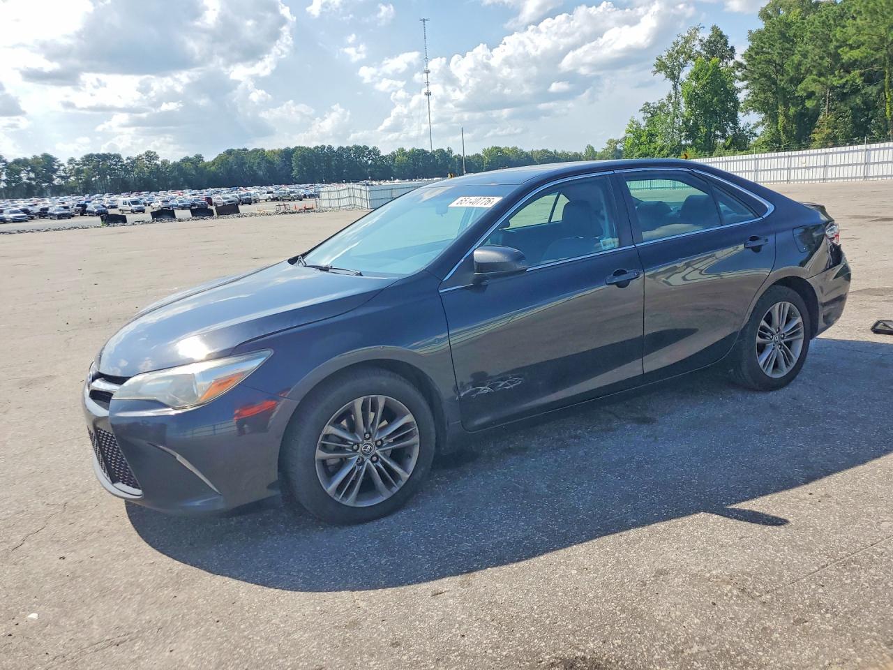 2015 Toyota Camry Se Black vin: 4T1BF1FK9FU001568