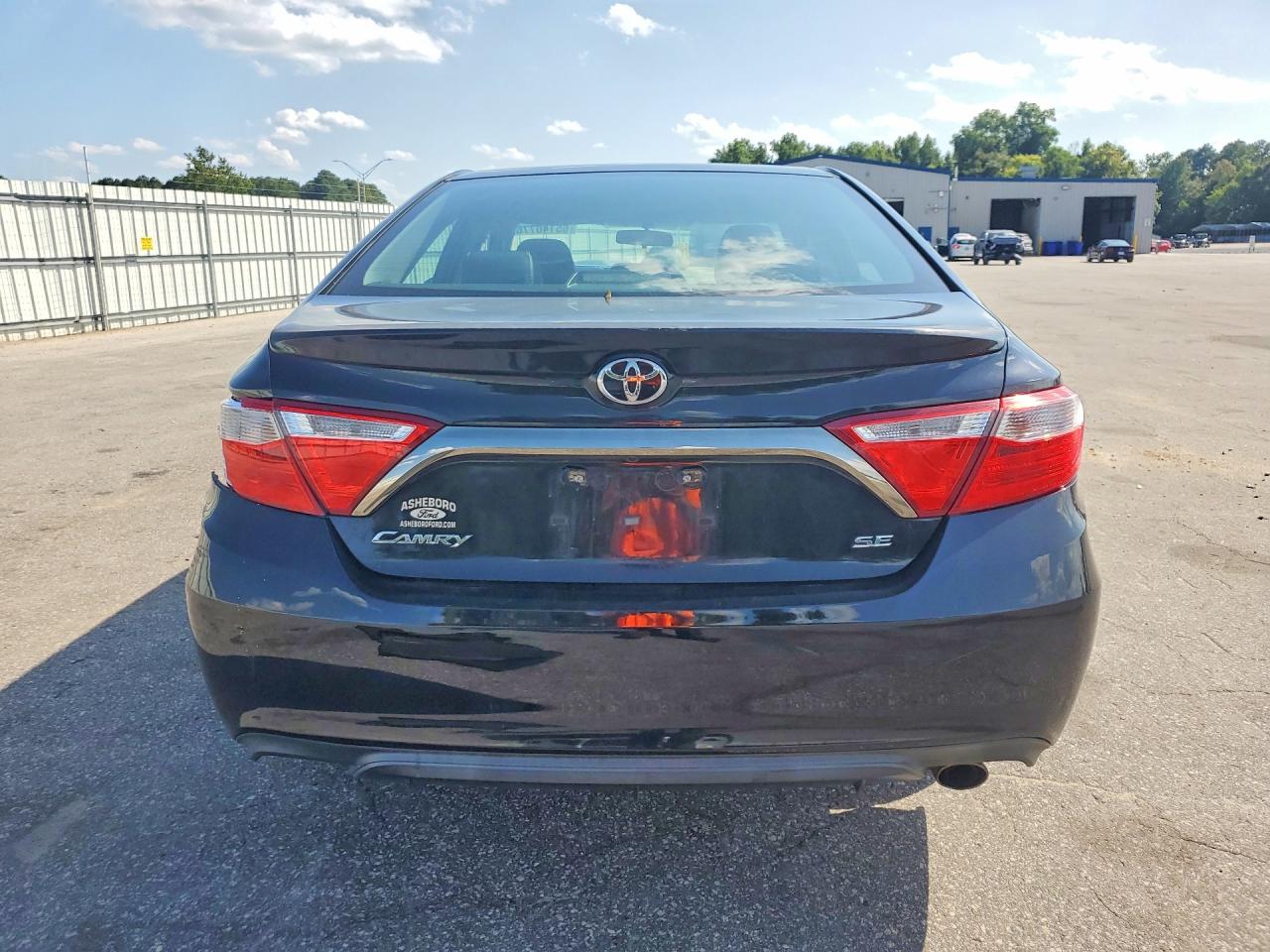 2015 Toyota Camry Se Black vin: 4T1BF1FK9FU001568
