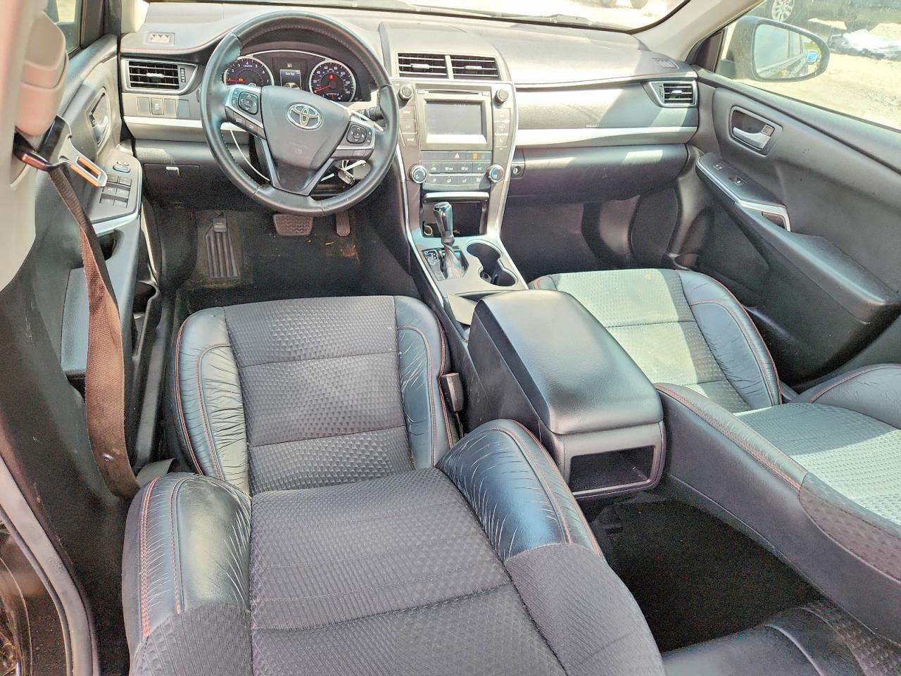 2015 Toyota Camry Se Black vin: 4T1BF1FK9FU004664