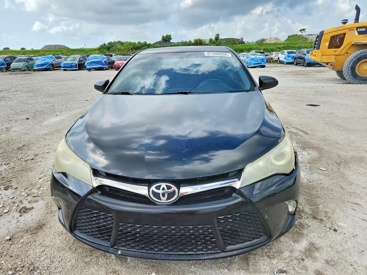 2015 Toyota Camry Se Black vin: 4T1BF1FK9FU004664