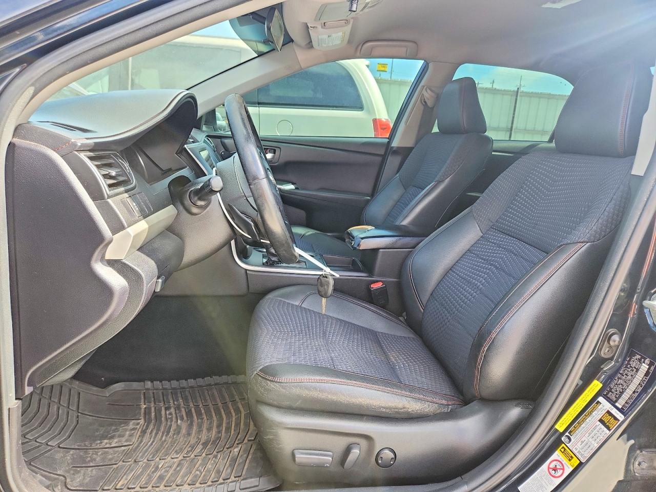 2015 Toyota Camry Se Gray vin: 4T1BF1FK9FU015633