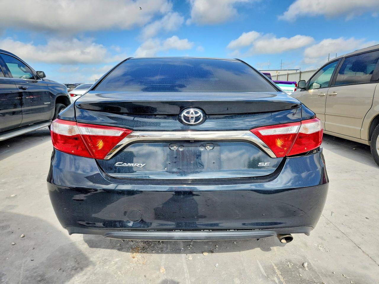2015 Toyota Camry Se Gray vin: 4T1BF1FK9FU015633