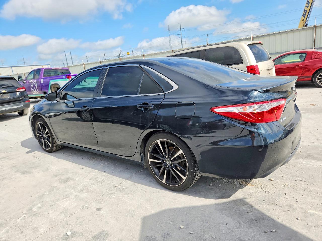 2015 Toyota Camry Se Gray vin: 4T1BF1FK9FU015633