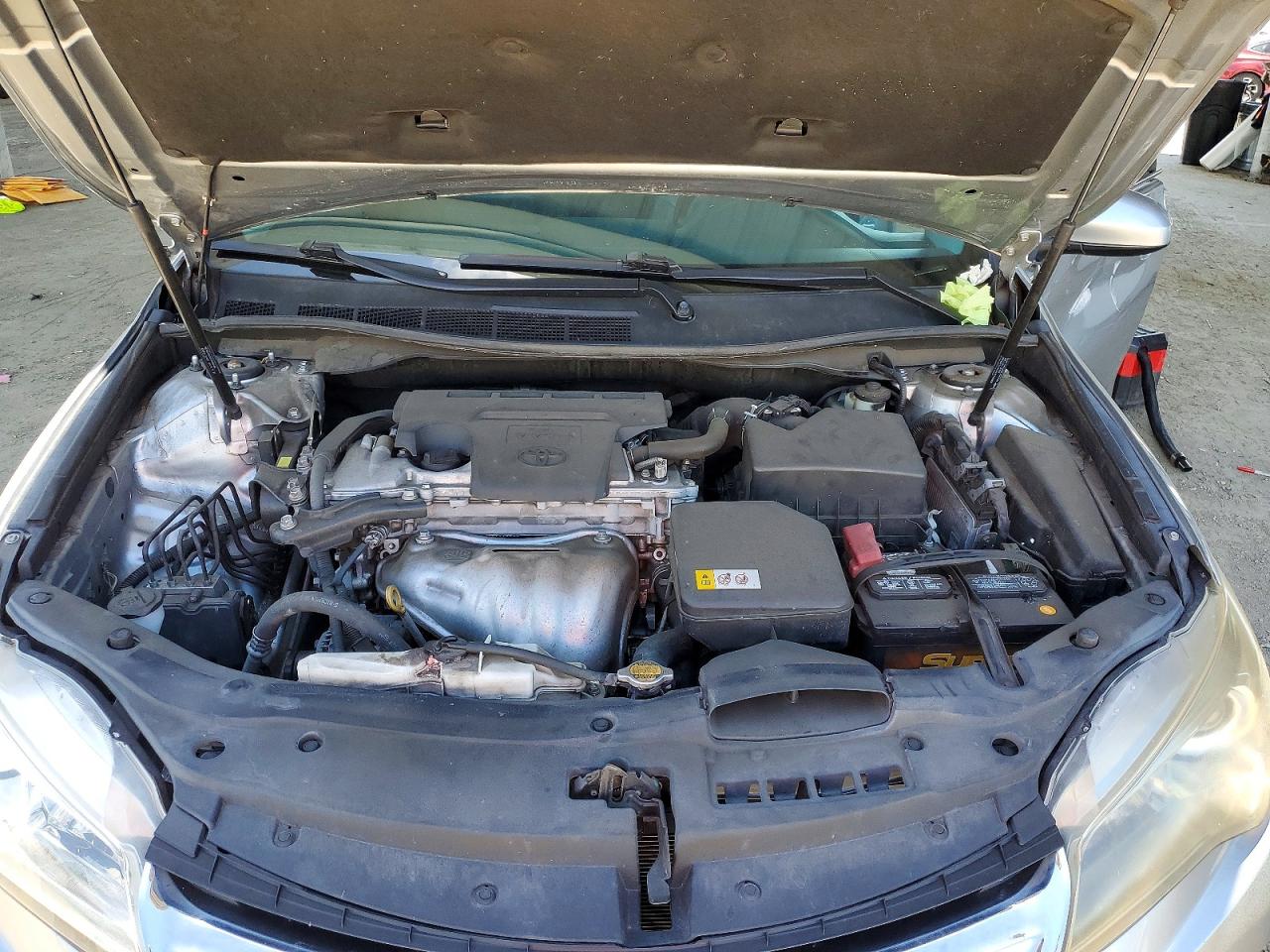 2015 Toyota Camry Se Серебряный vin: 4T1BF1FK9FU020962
