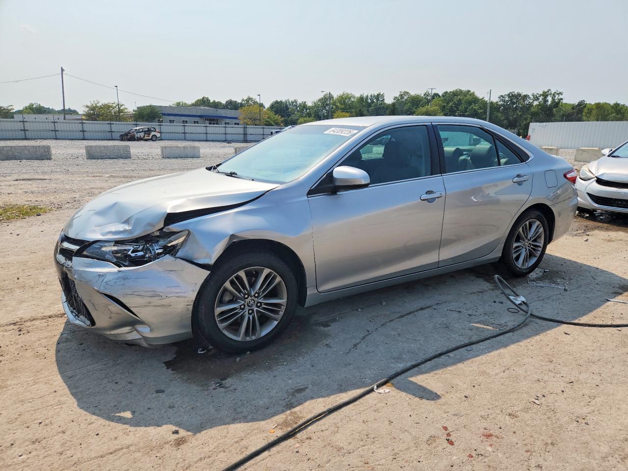 2015 Toyota Camry Se Silver vin: 4T1BF1FK9FU023375