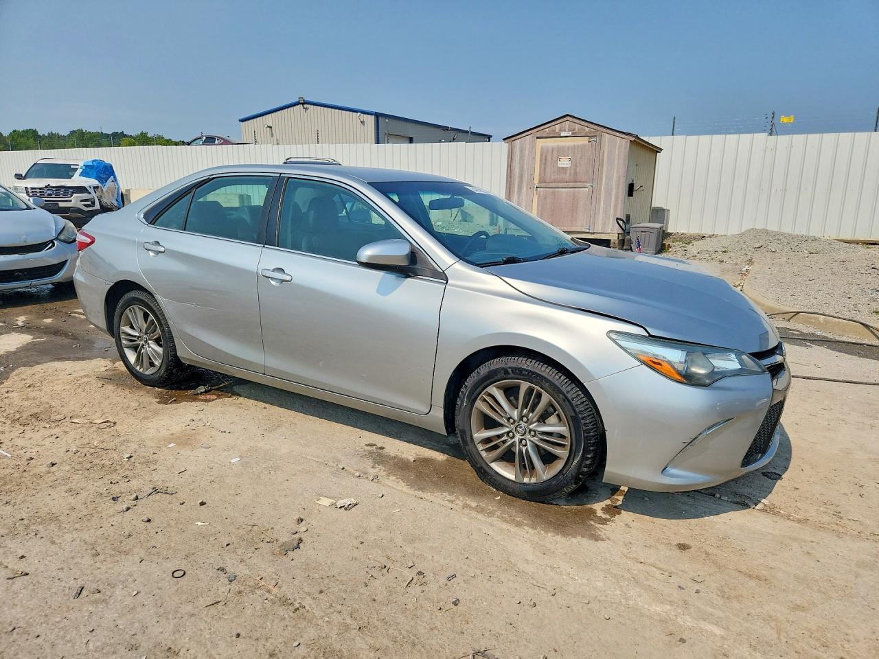2015 Toyota Camry Se Silver vin: 4T1BF1FK9FU023375