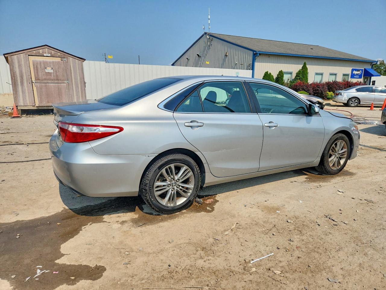 2015 Toyota Camry Se Silver vin: 4T1BF1FK9FU023375
