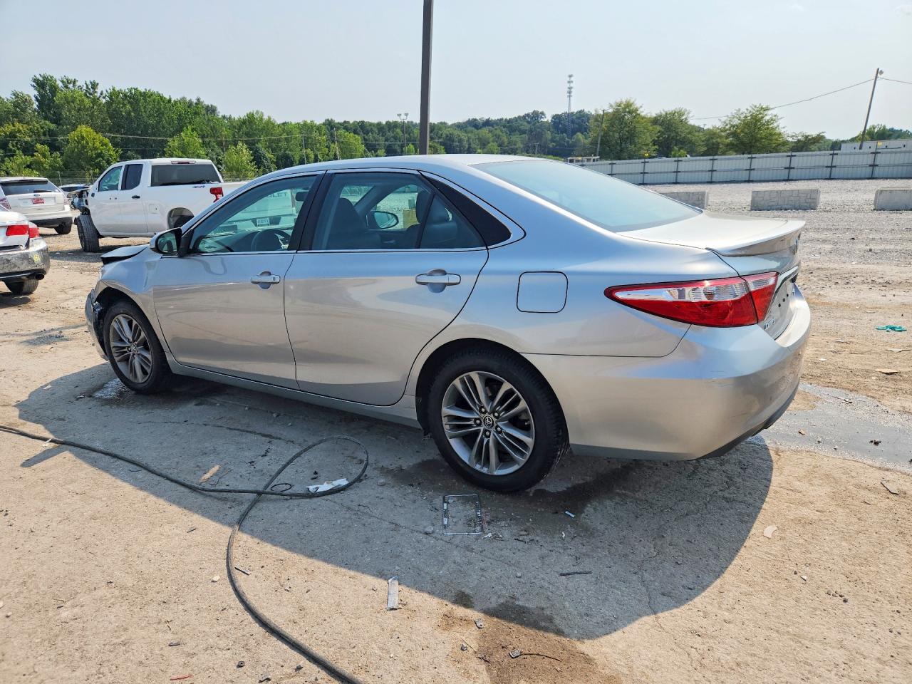 2015 Toyota Camry Se Silver vin: 4T1BF1FK9FU023375
