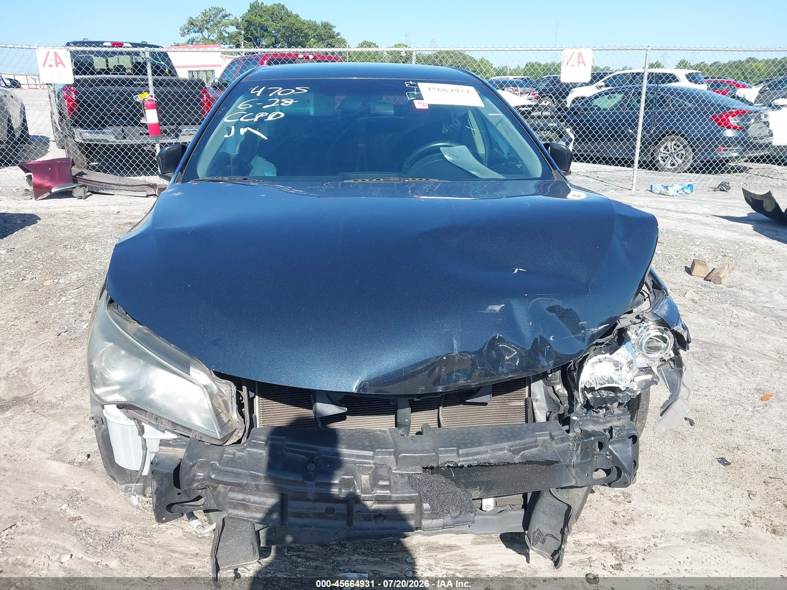 2015 Toyota Camry Se Dark Blue vin: 4T1BF1FK9FU024705