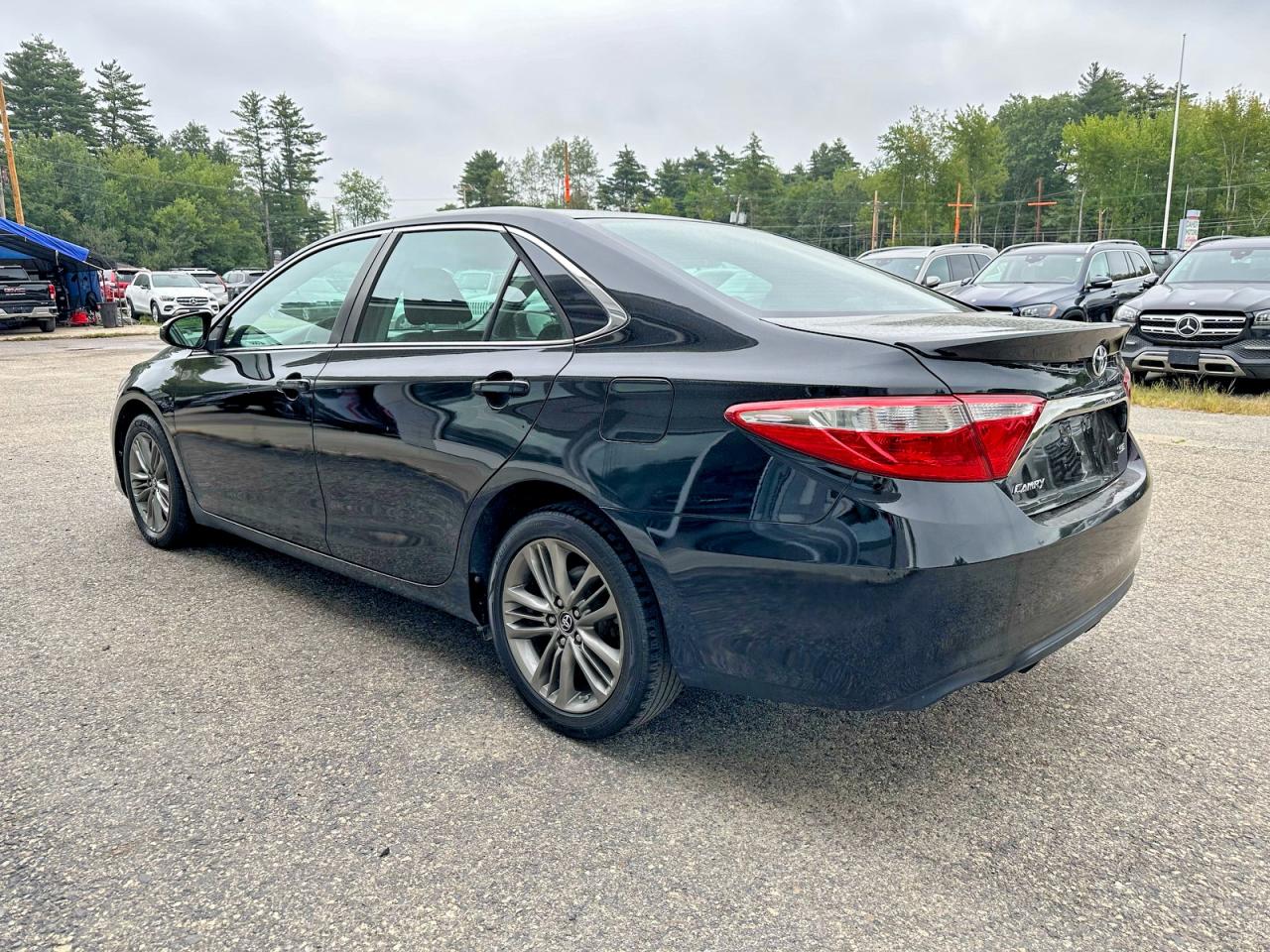 2015 Toyota Camry Se Black vin: 4T1BF1FK9FU030858