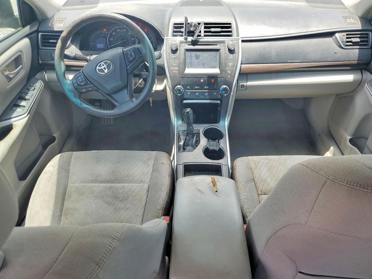 2015 Toyota Camry Le Gray vin: 4T1BF1FK9FU034070