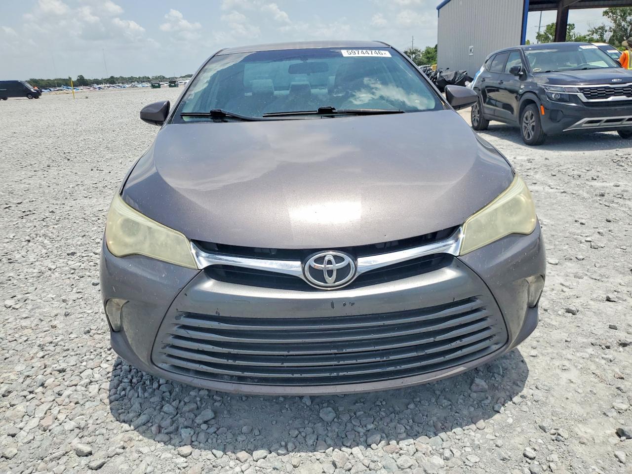 2015 Toyota Camry Le Gray vin: 4T1BF1FK9FU034070