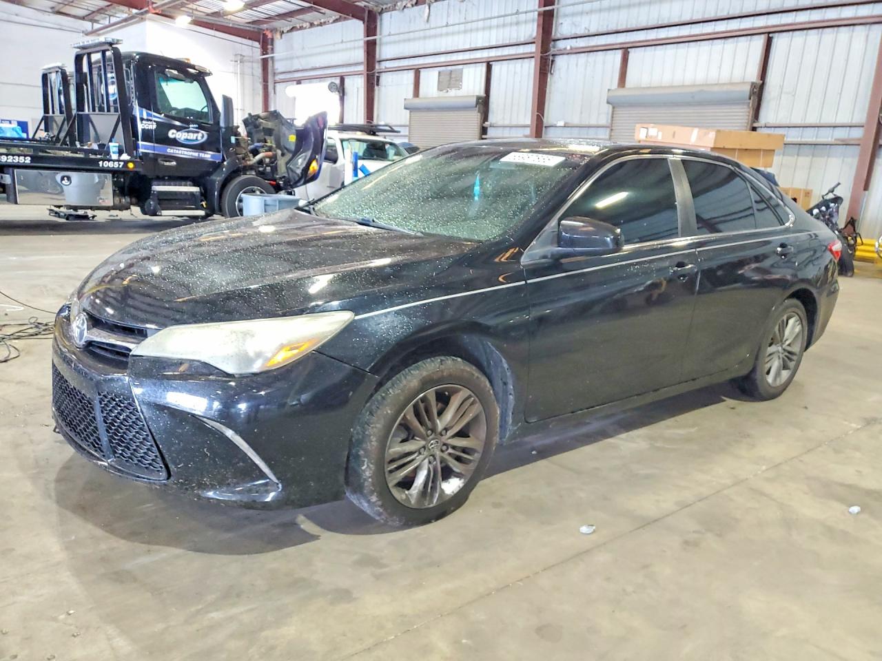 2015 Toyota Camry Se Black vin: 4T1BF1FK9FU036174