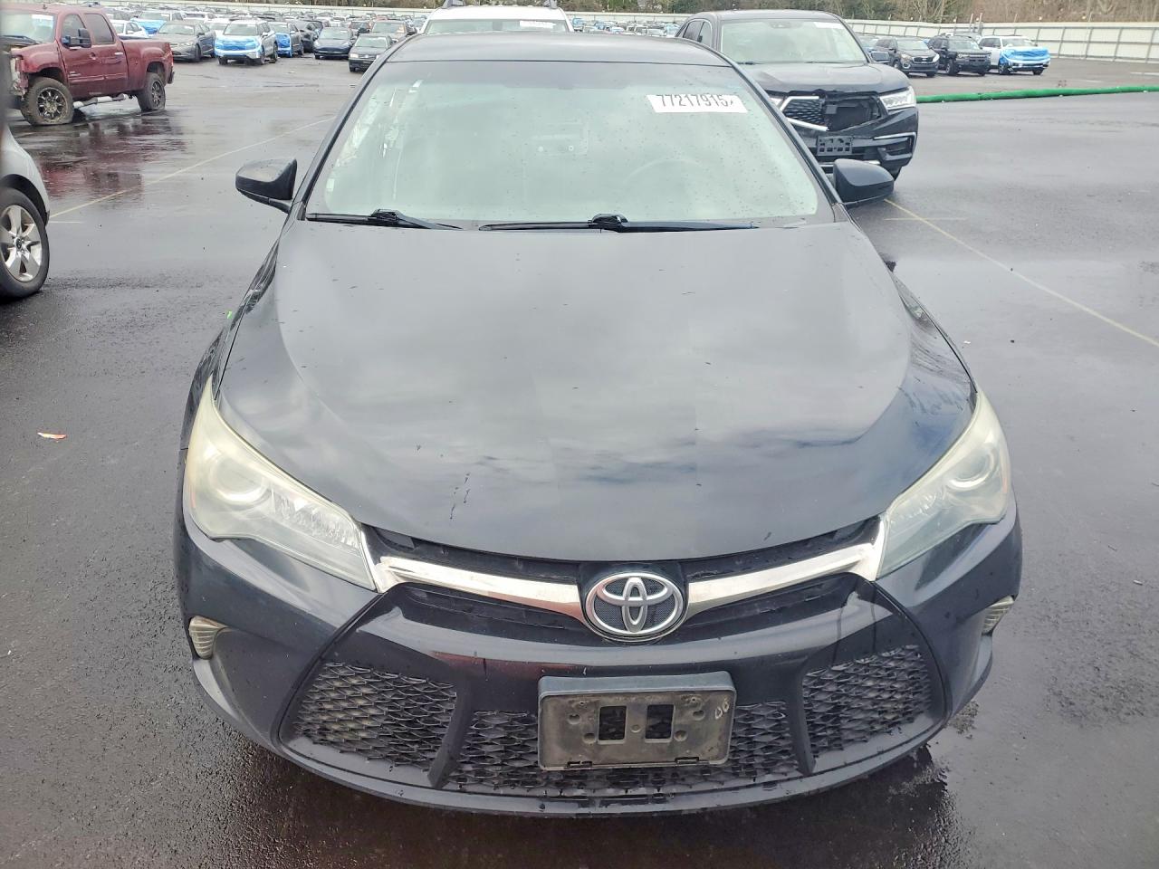 2015 Toyota Camry Black vin: 4T1BF1FK9FU039933