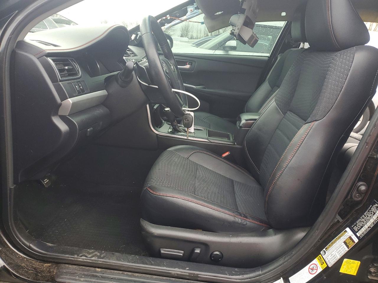 2015 Toyota Camry Black vin: 4T1BF1FK9FU039933