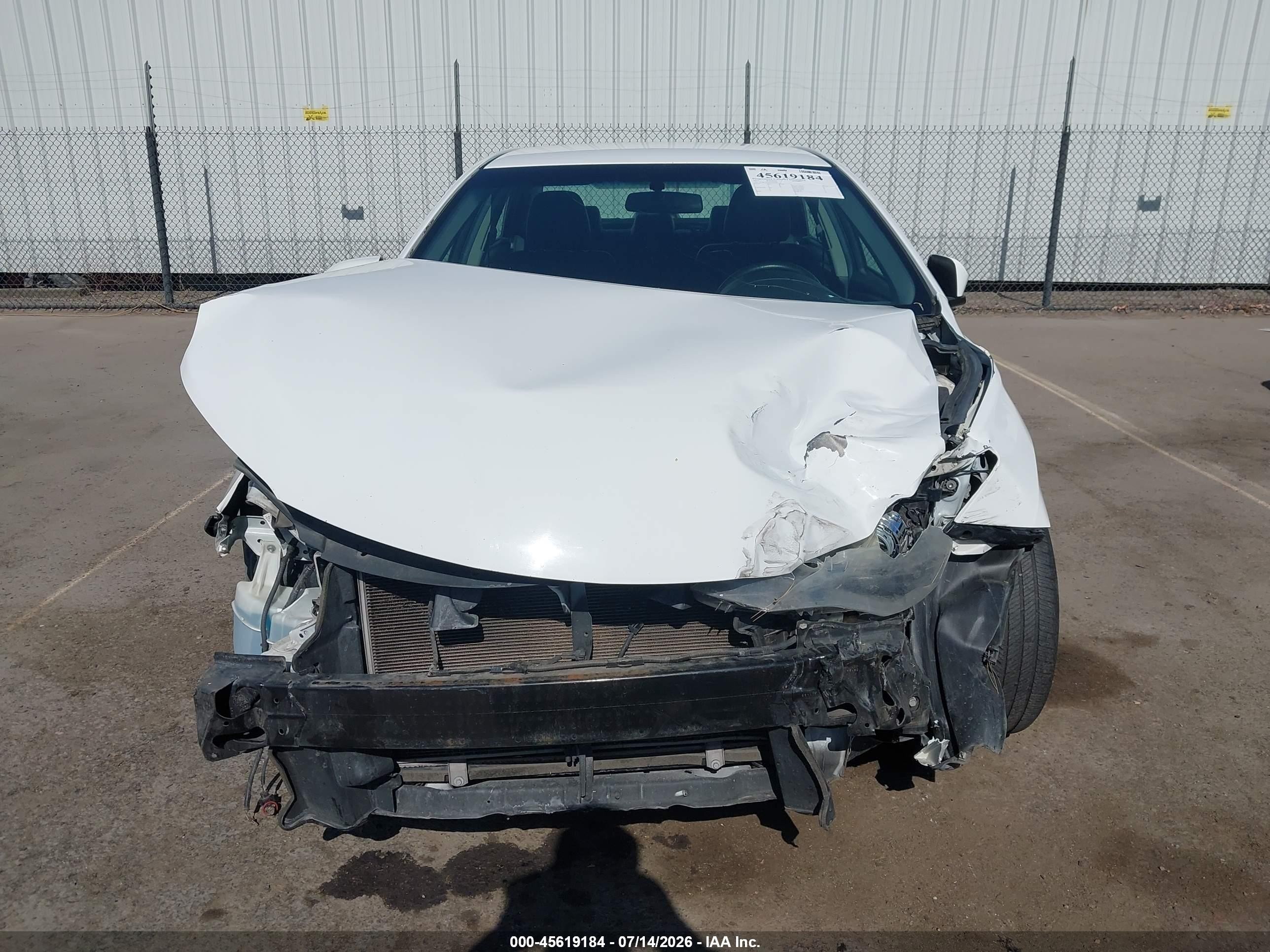 2015 Toyota Camry Se White vin: 4T1BF1FK9FU041469