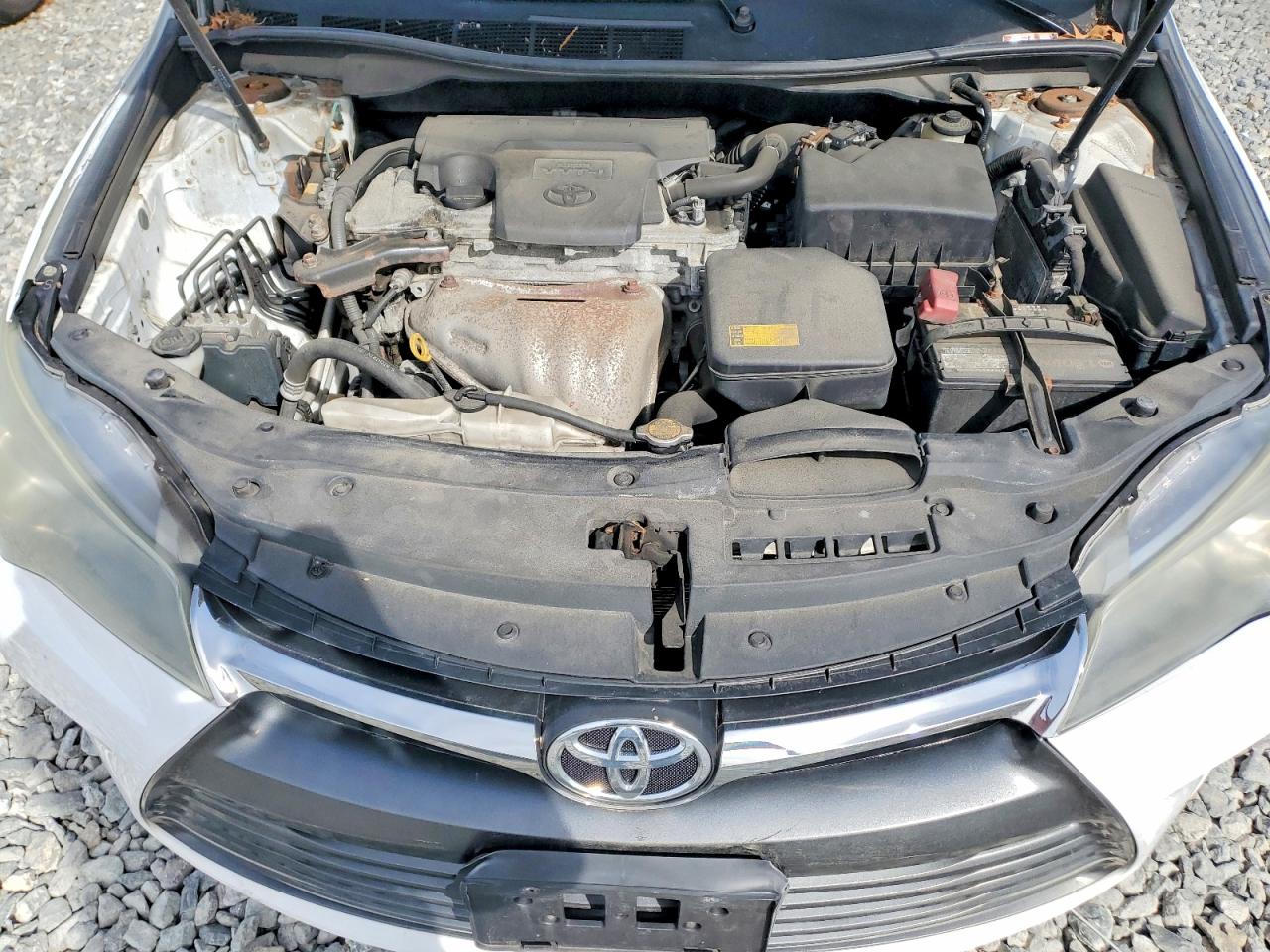 2015 Toyota Camry Se White vin: 4T1BF1FK9FU050950