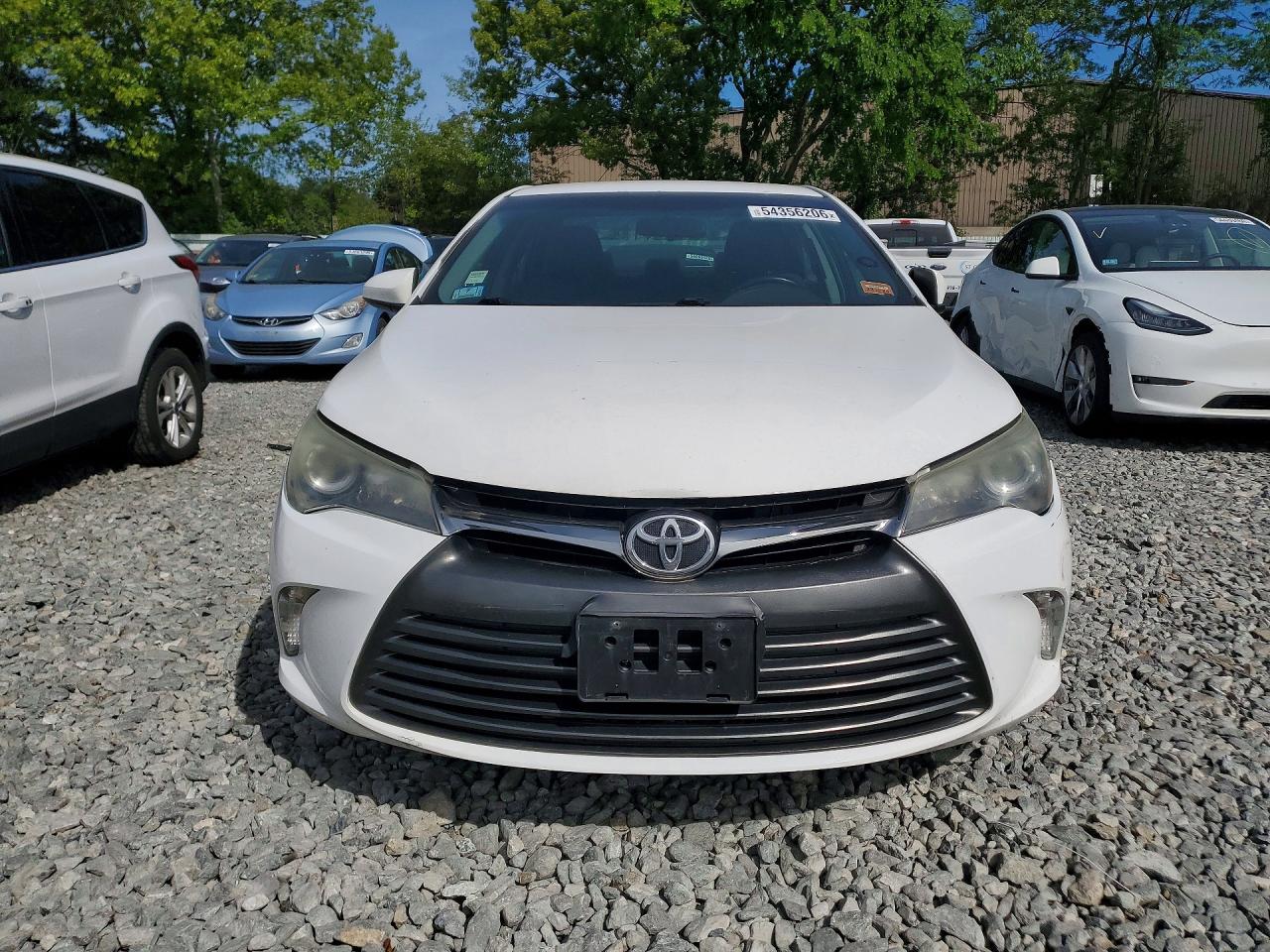 2015 Toyota Camry Se White vin: 4T1BF1FK9FU050950