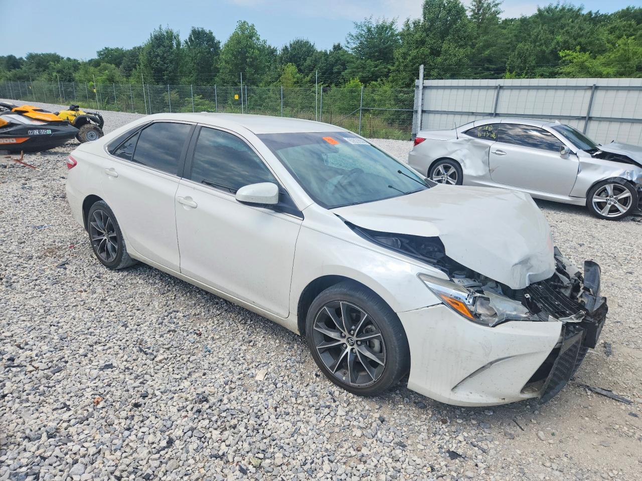 2015 Toyota Camry Xse White vin: 4T1BF1FK9FU052827